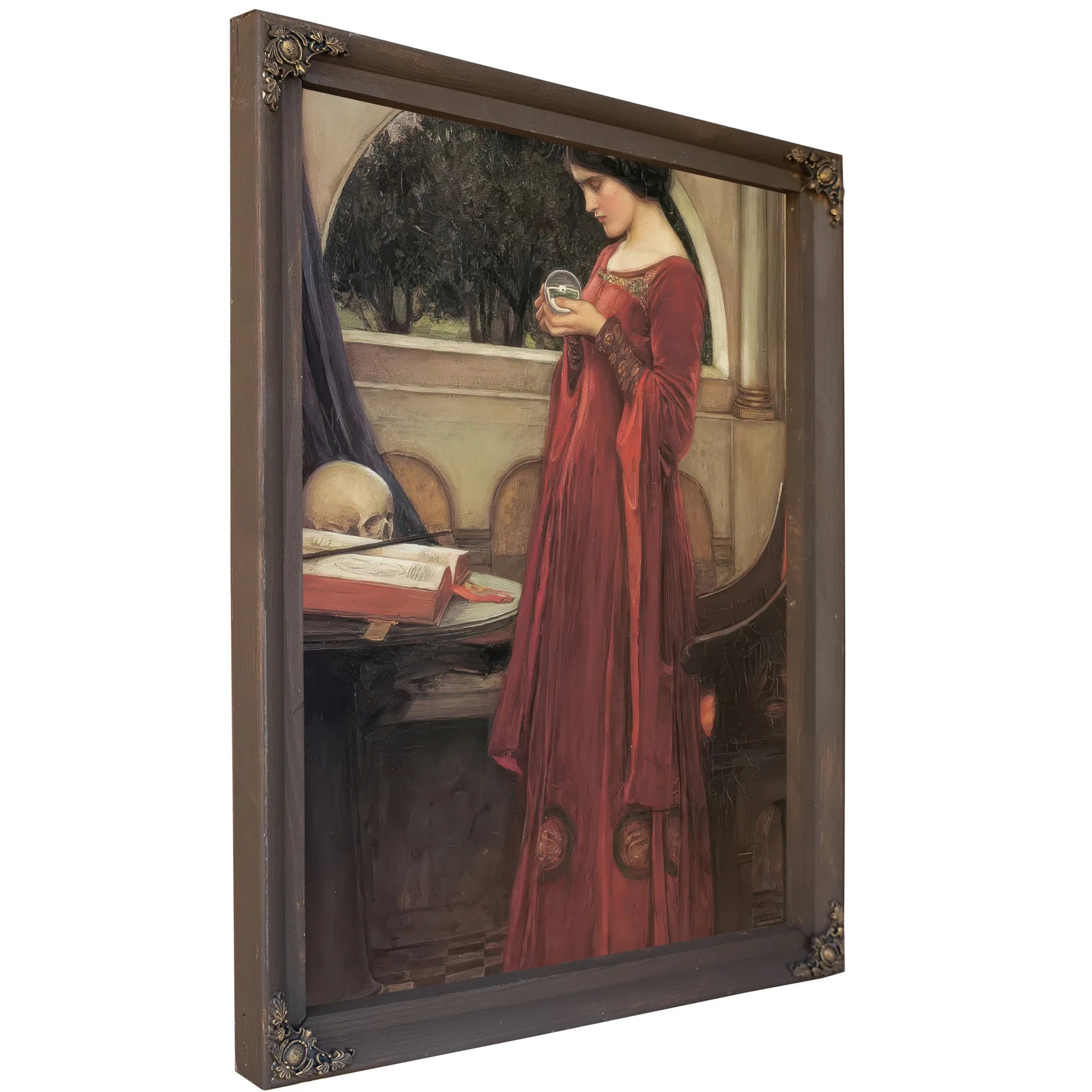 The Crystal Ball By John Waterhouse Fine Art Print