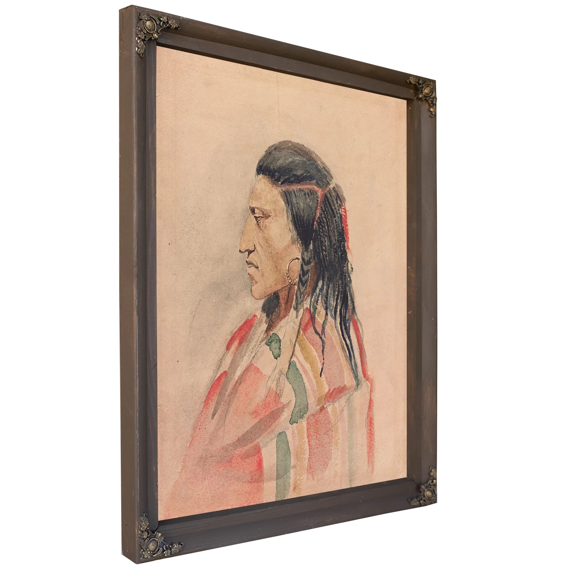 Indian Man by Charles Marion Russell
