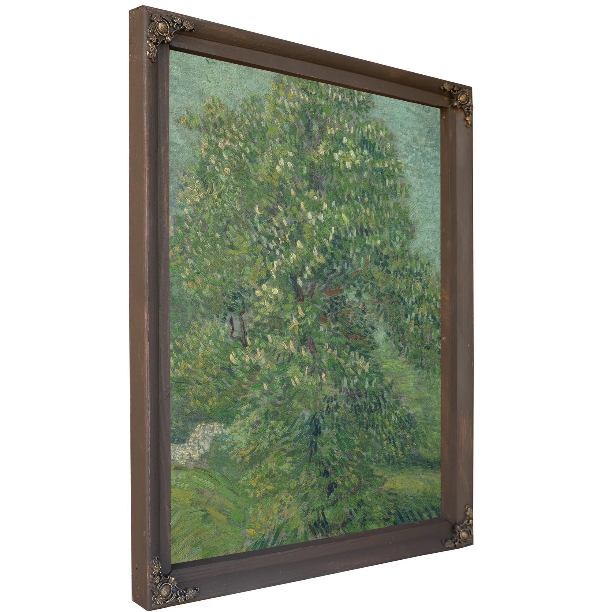 Horse Chestnut Tree In Blossom By Vincent Van Gogh Fine Art Print