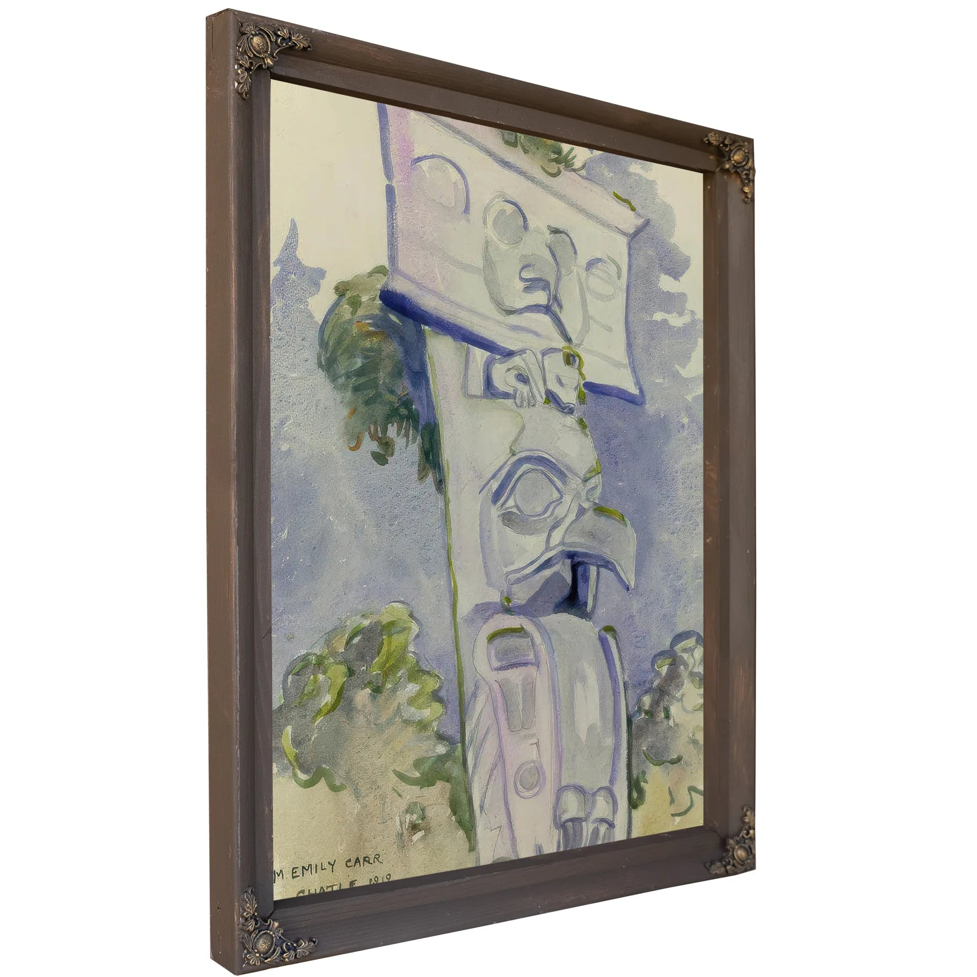 Chatle By Emily Carr Fine Art Print
