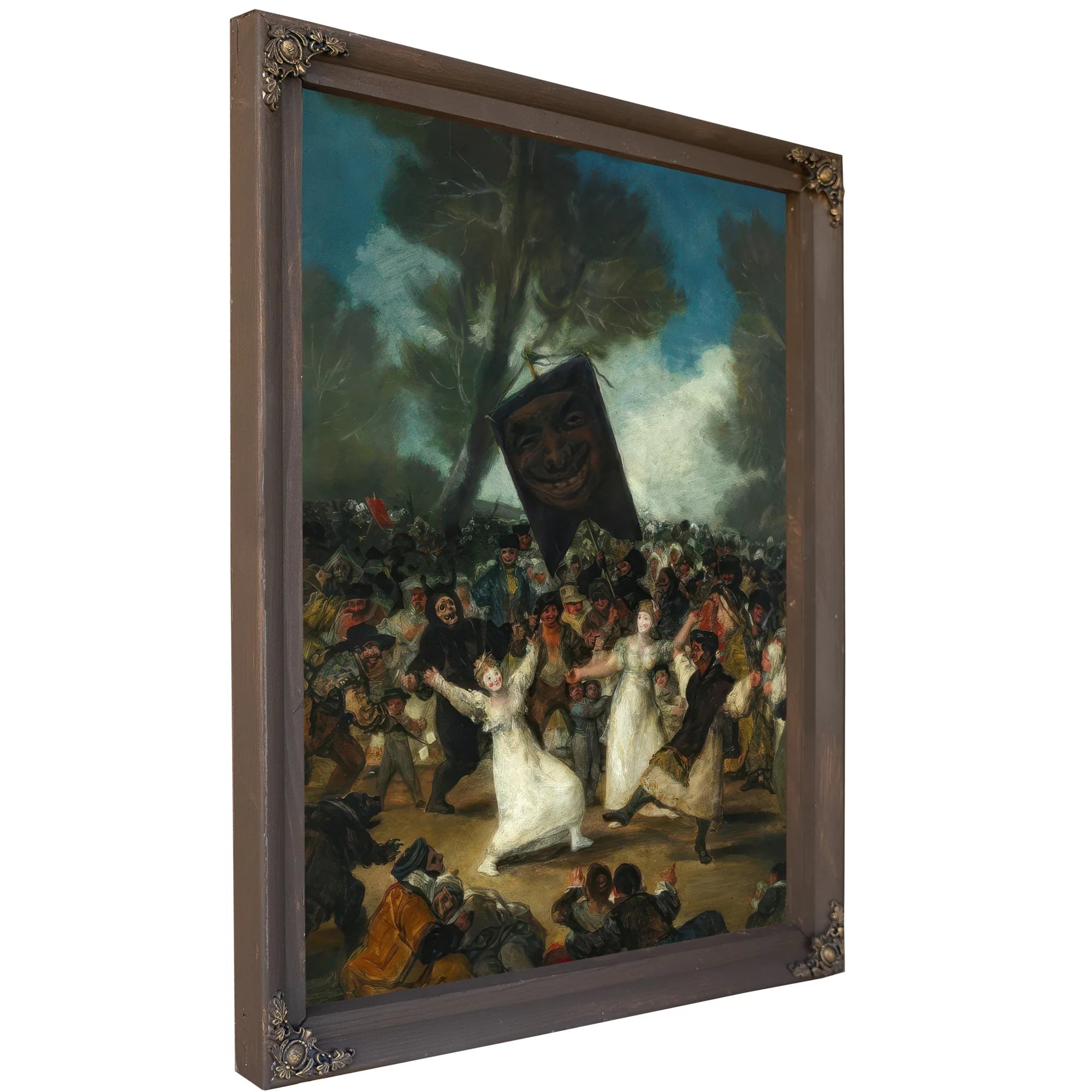 The Burial Of The Sardine By Francisco De Goya Fine Art Print