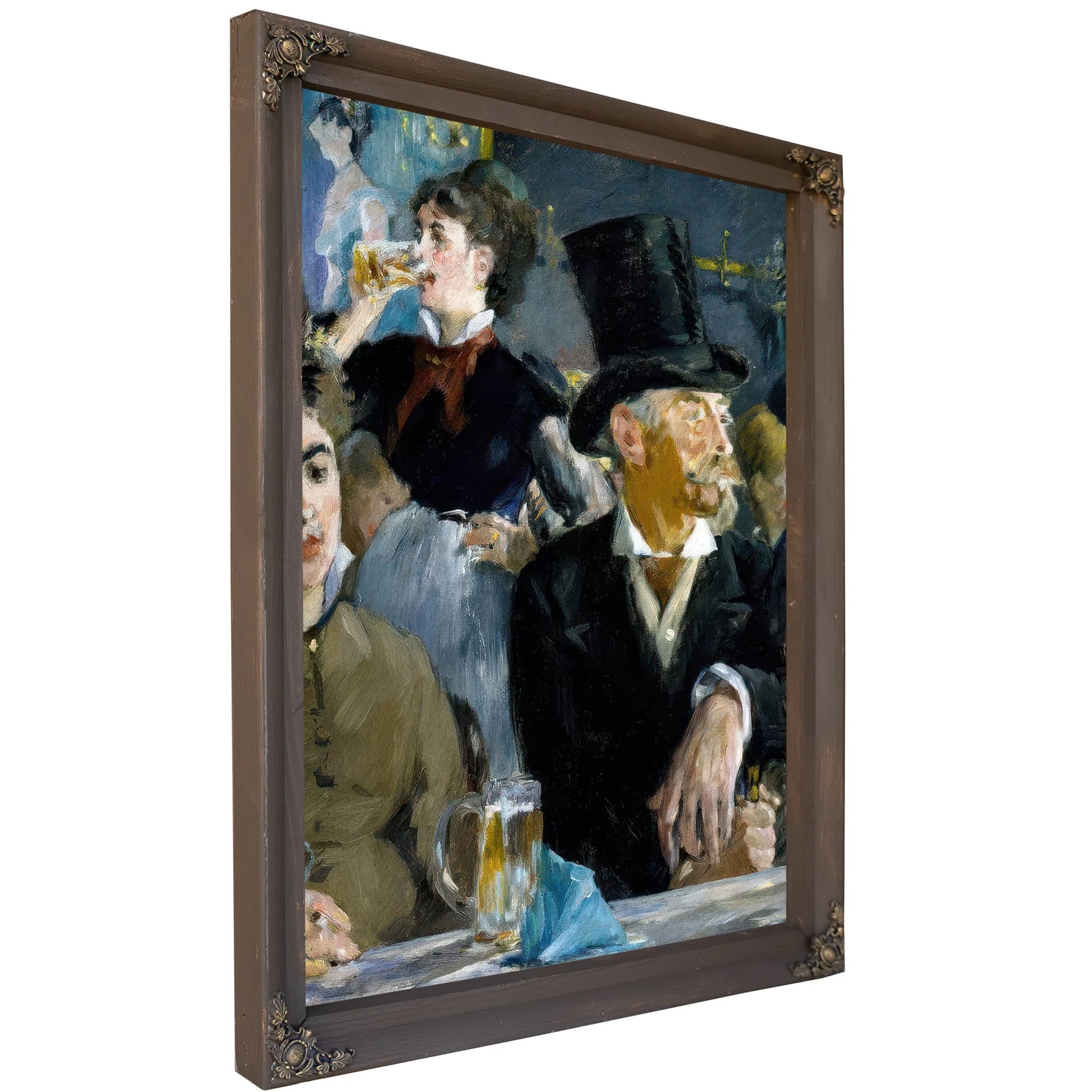The Cafe Concert 1878 Oil On Canvas 4730X5810Mm The Walters Art Museum By Edouard Manet Fine Art Print