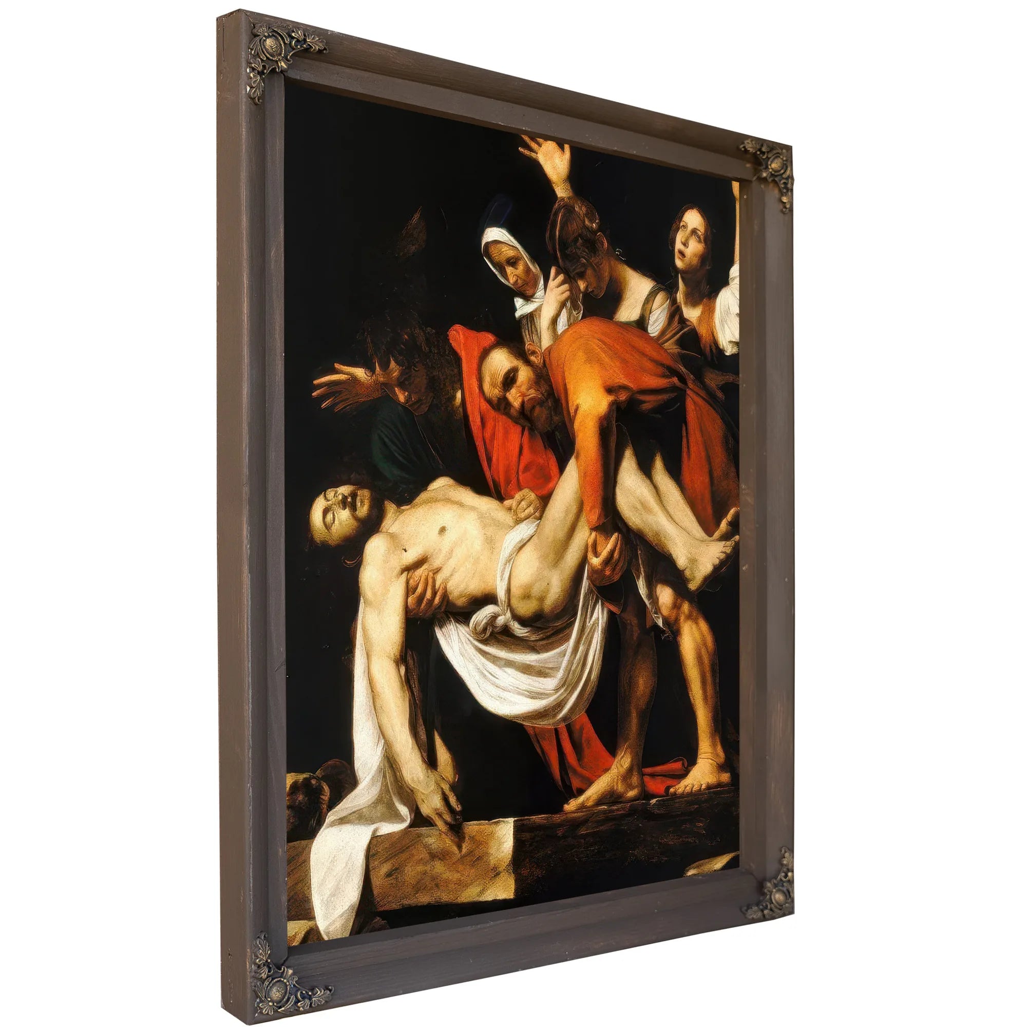 The Entombment Of Christ 1603 By Caravaggio Fine Art Print