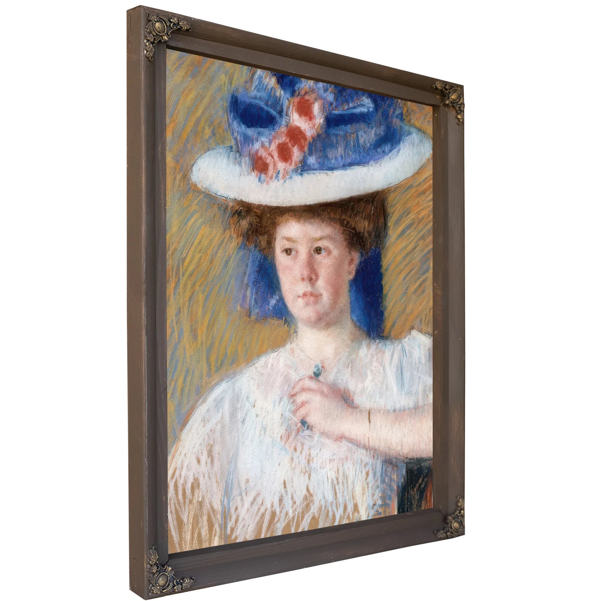Portrait Of Helen Sears, Daughter Of Sarah Choate Sears By Mary Cassatt Fine Art Print