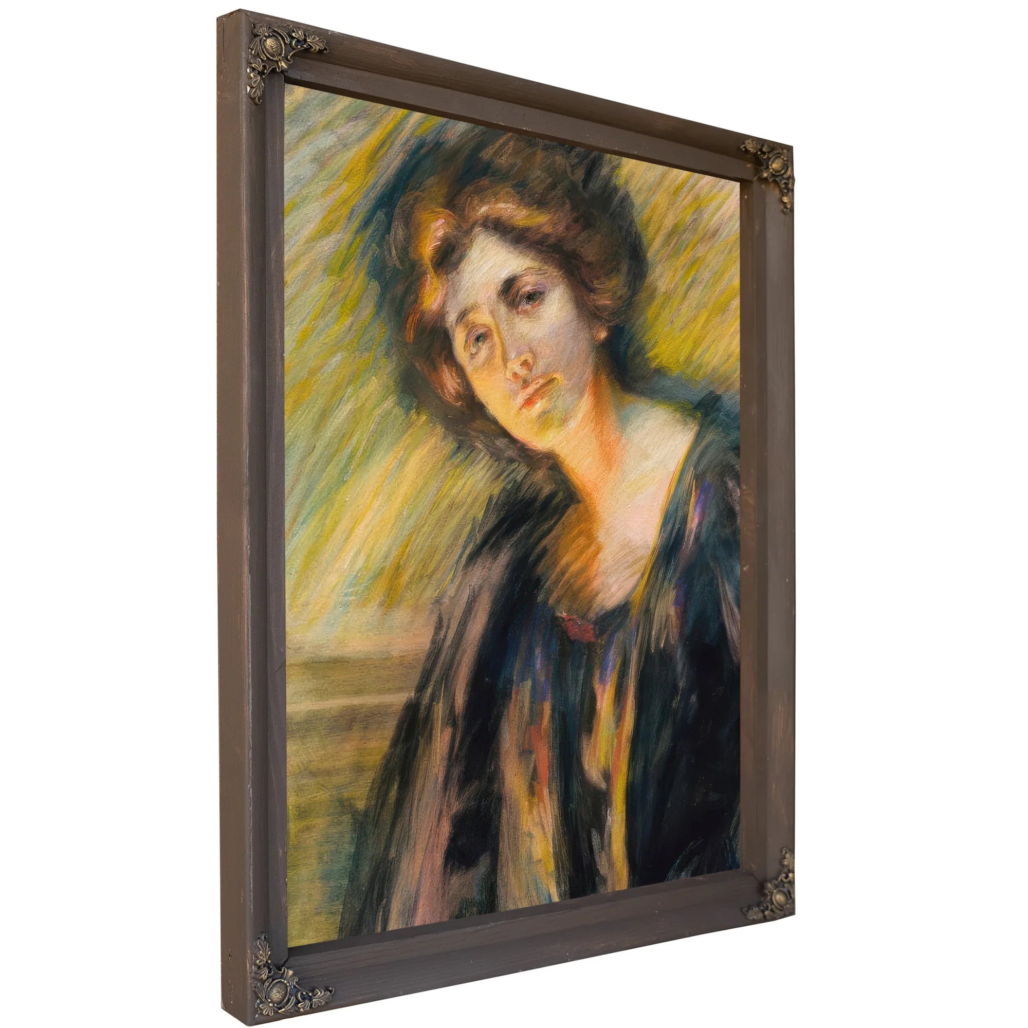 Firelight By Alice Pike Barney Fine Art Print