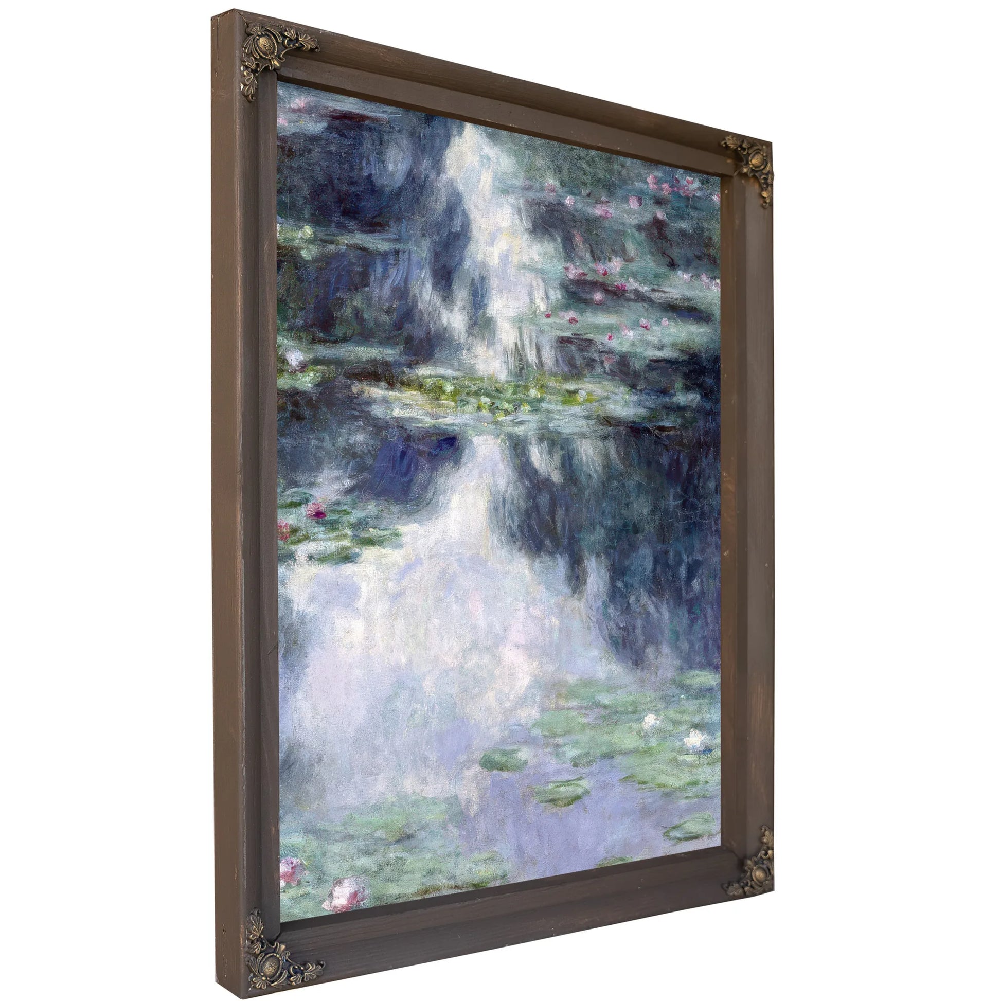 Pond With Water Lilies By Claude Monet Fine Art Print