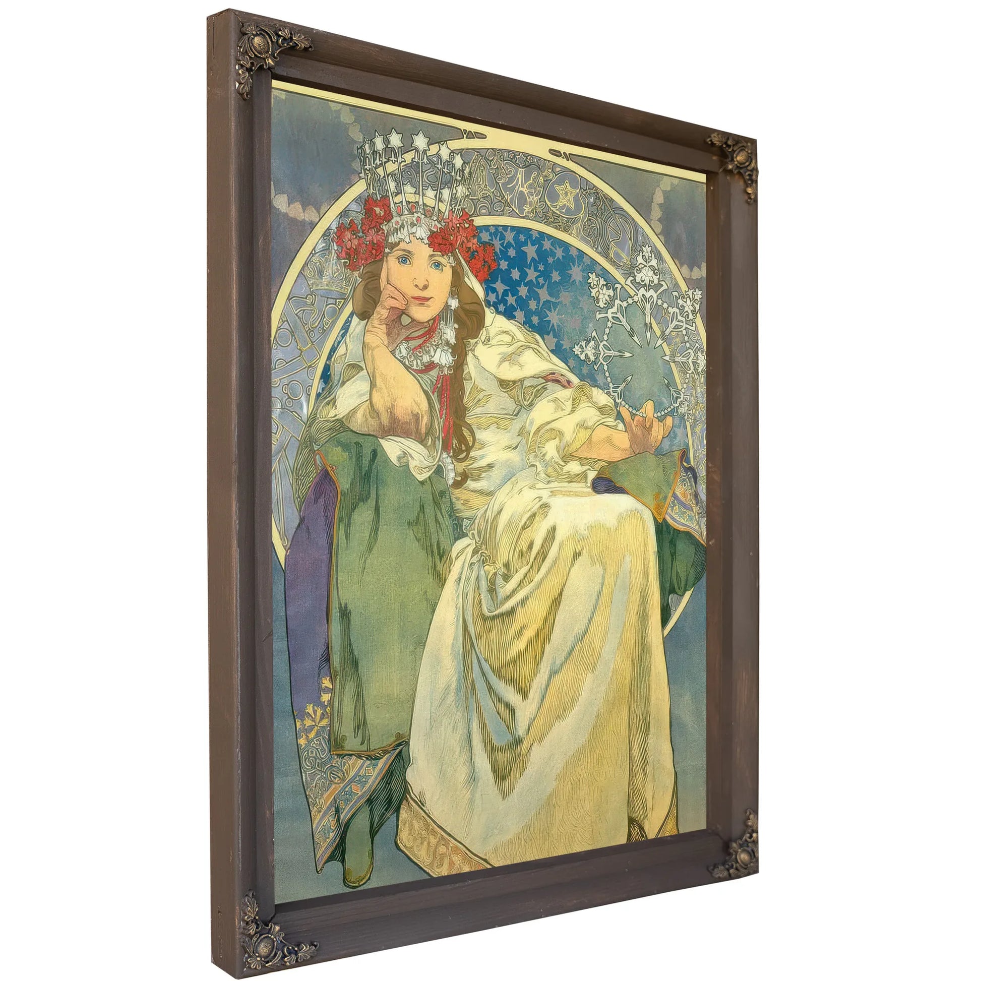 Princess Hyacinth By Alphonse Mucha Fine Art Print