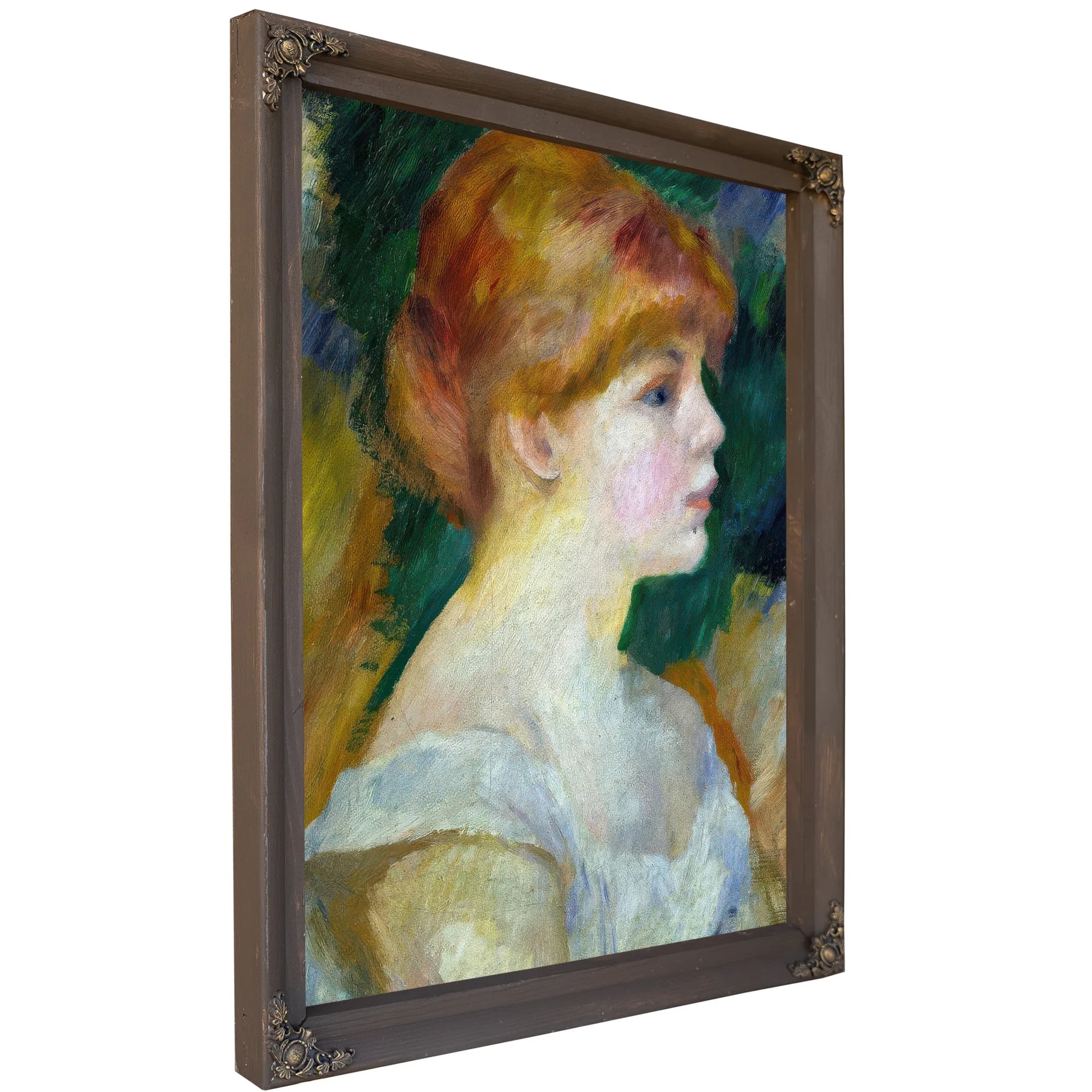 Suzanne Valadon By Pierre August Renoir Fine Art Print