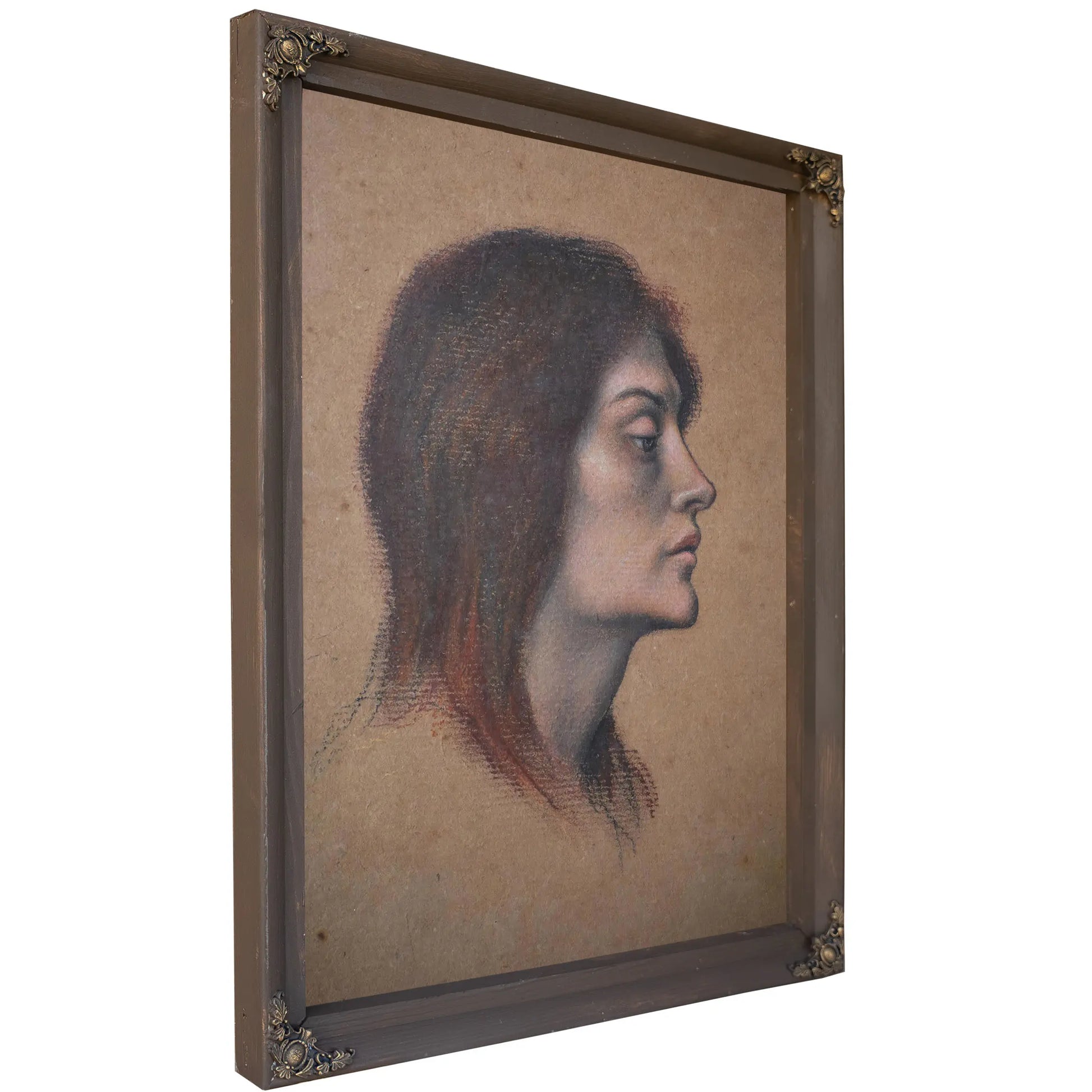 Study Of A Female Head For The Love Potion by Evelyn De Morgan