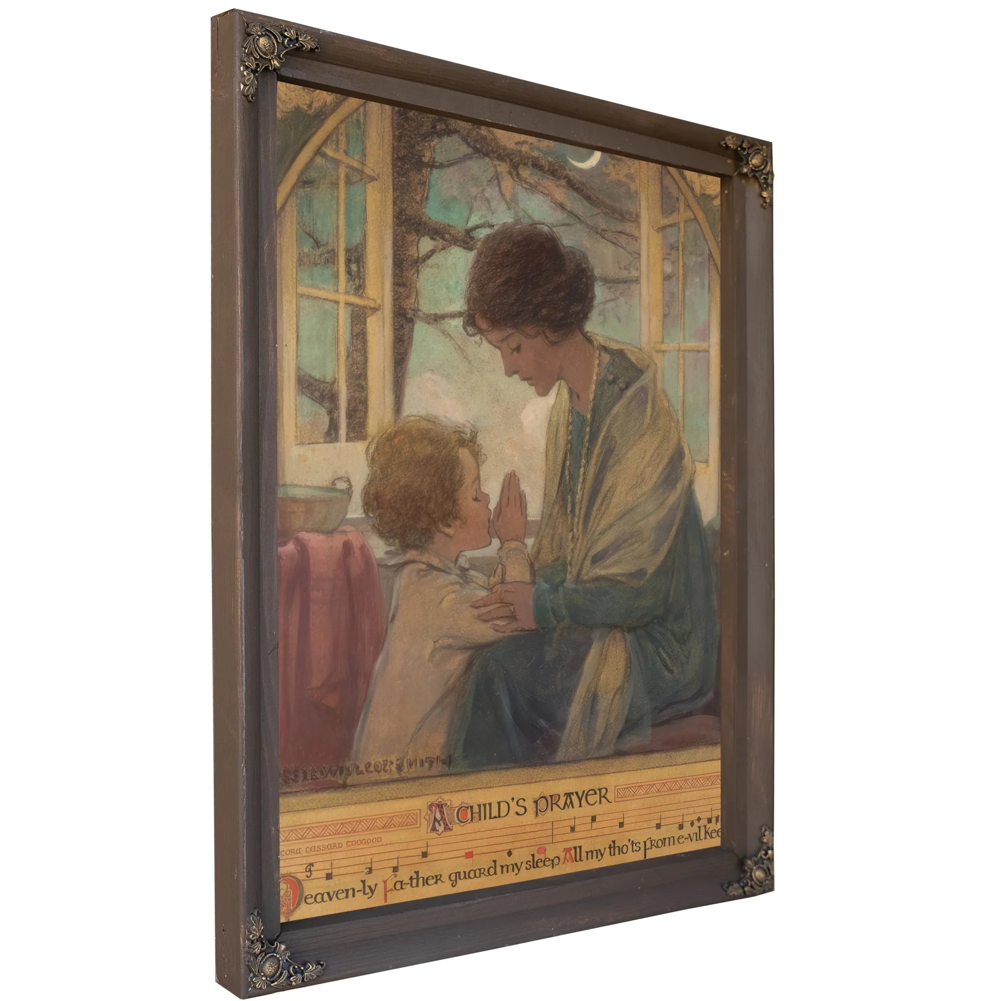 A Childs Prayer Book Cover 1925 By Jessie Willcox Smith Fine Art Print
