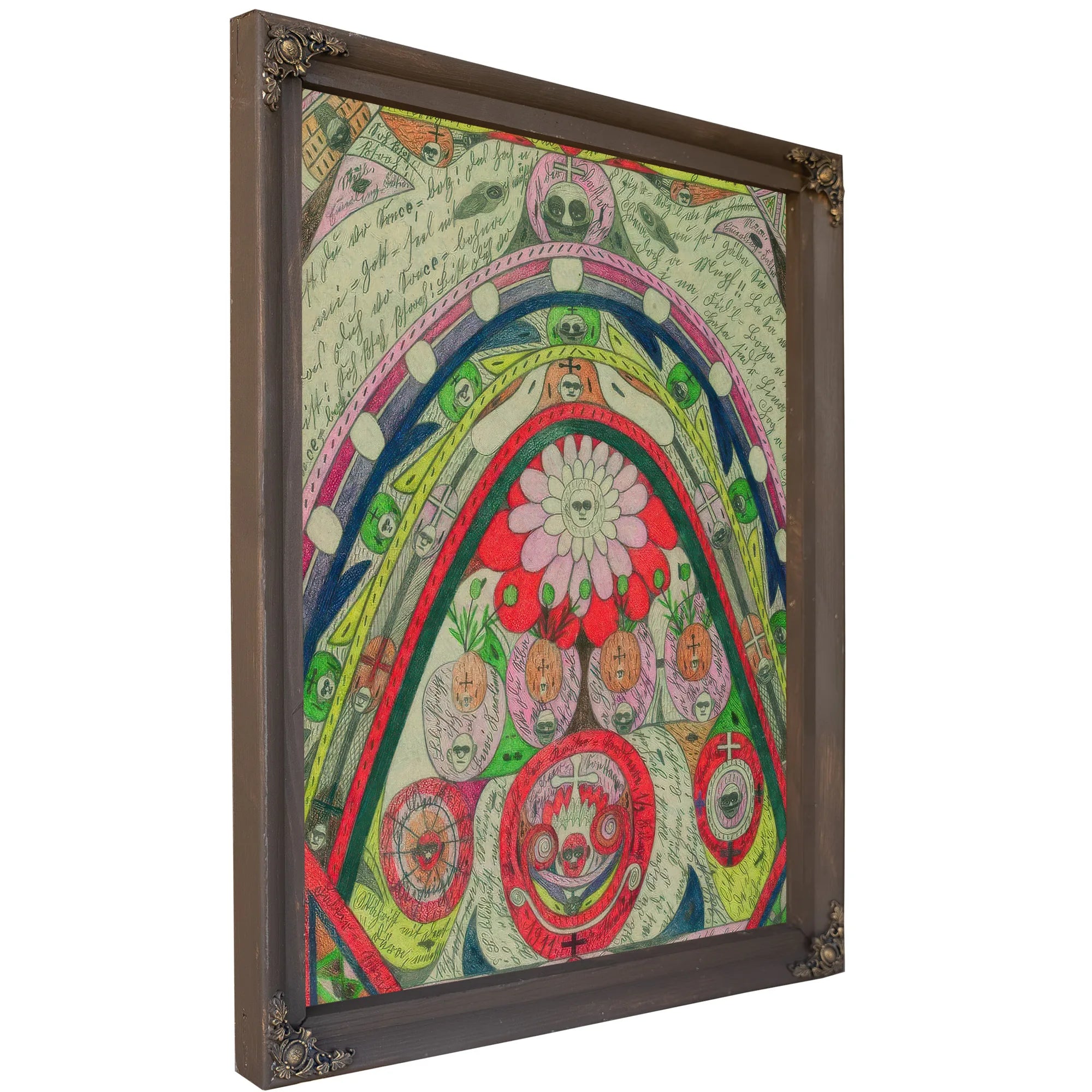 Australia Is Without Doubt The Habitat Of The Giant Strawberry 1911 By Adolf Wolfli Fine Art Print