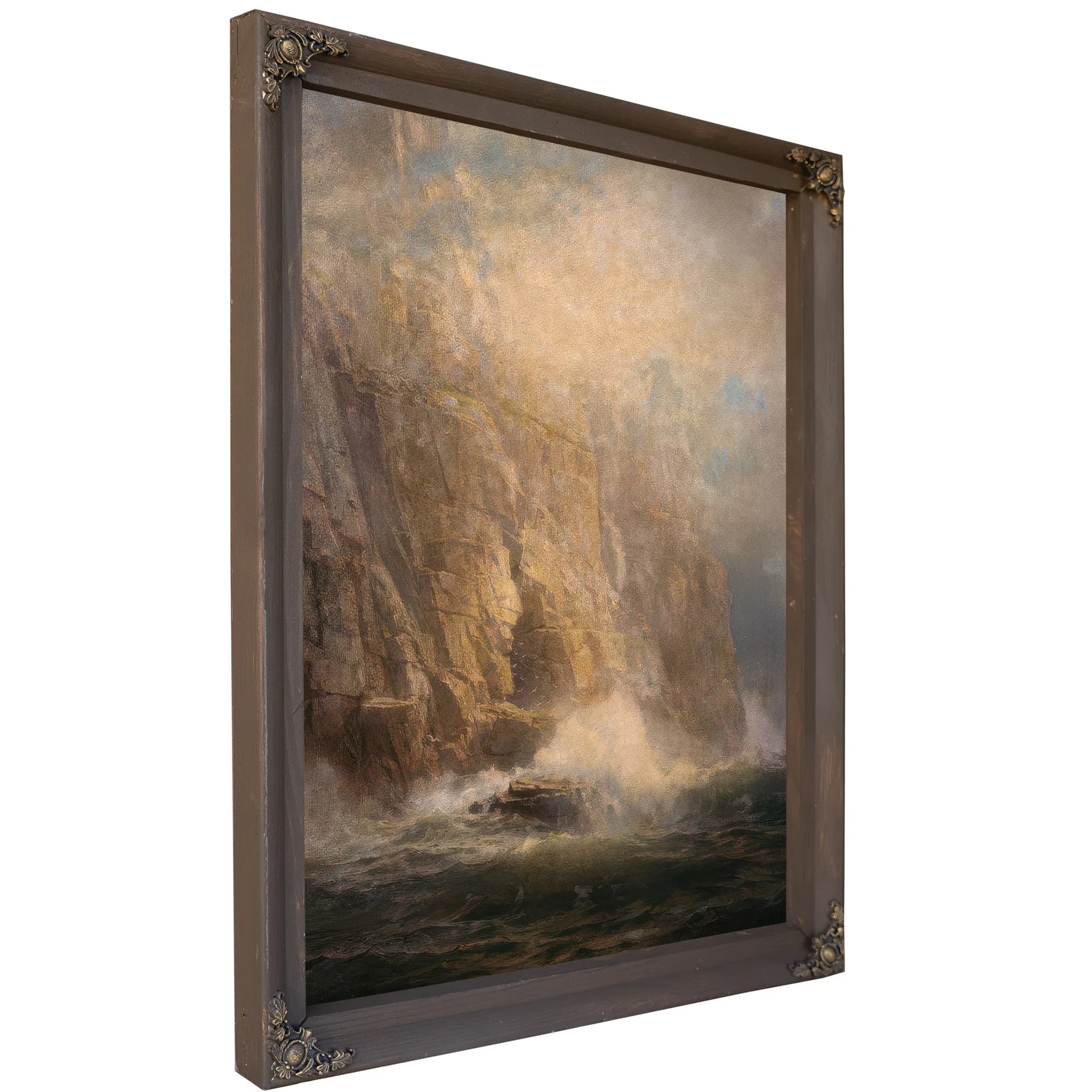 Lands End, Cornwall By William Trost Richards Fine Art Print