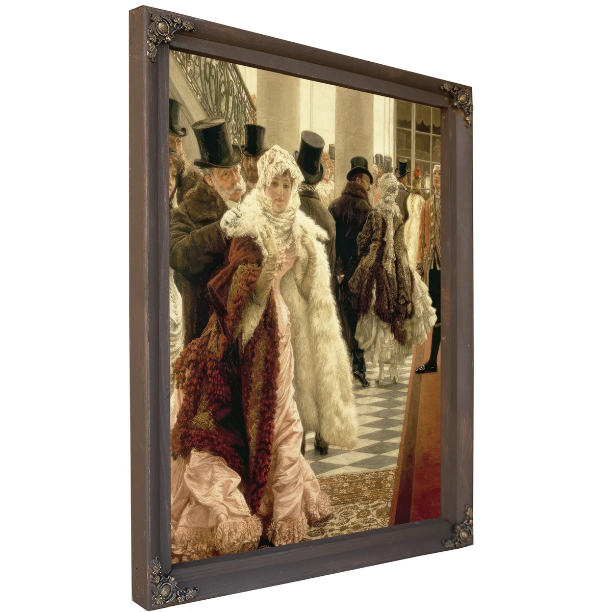 The Woman Of Fashion (La Mondaine) By James Tissot Fine Art Print