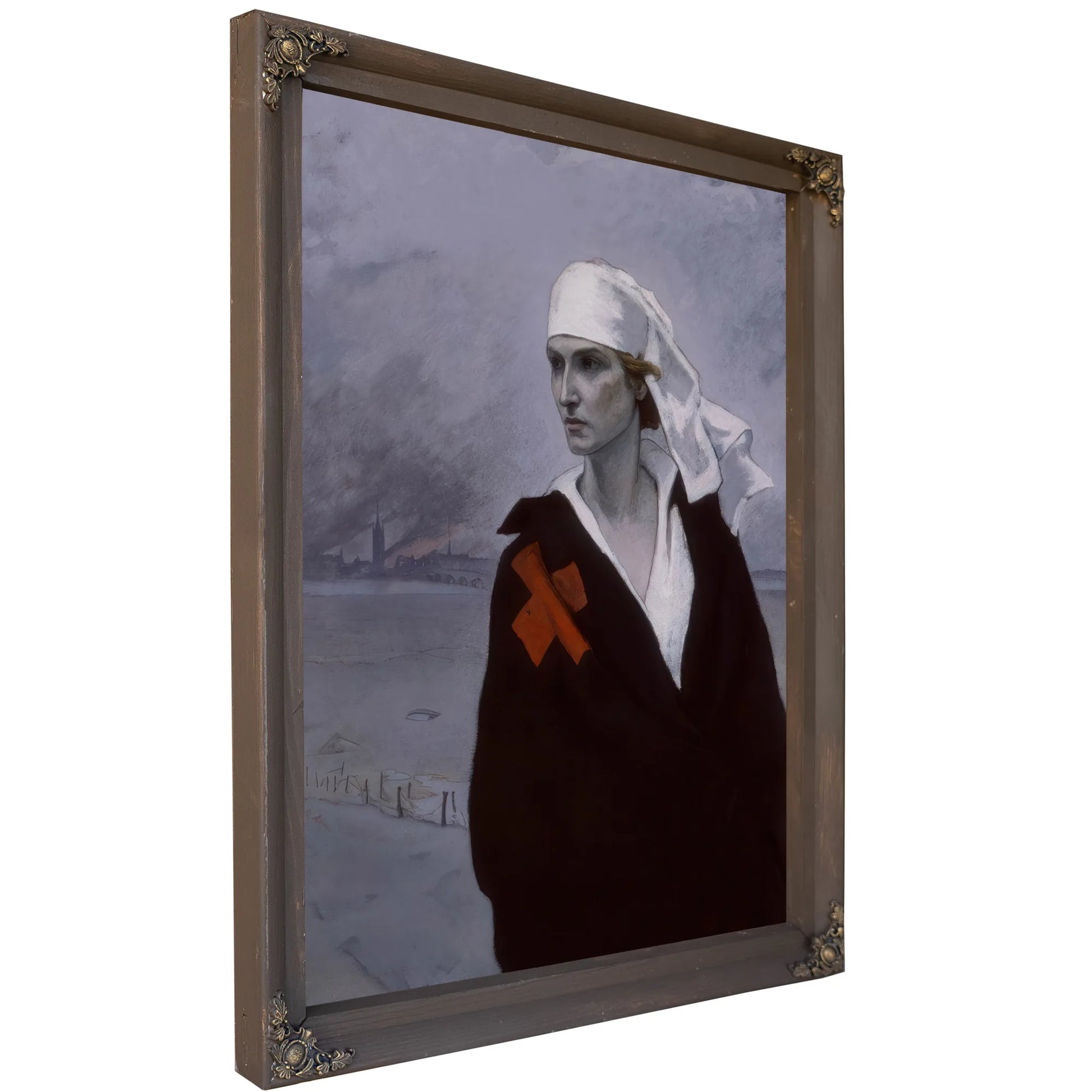 La France Croisee 1914 By Romaine Brooks Fine Art Print