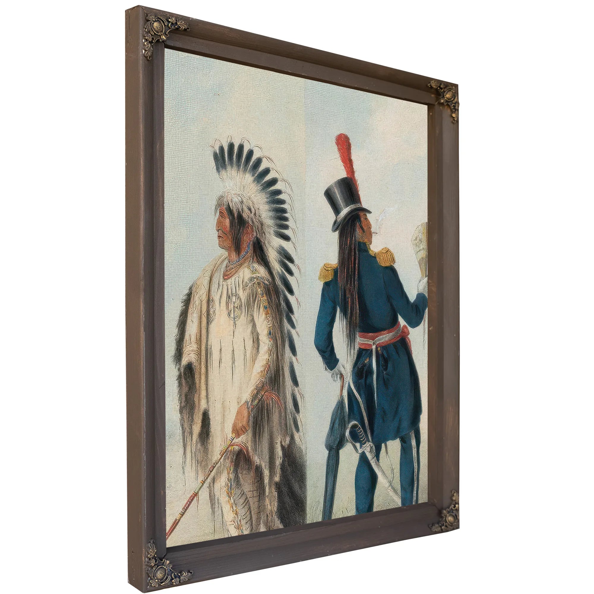 North American Indian Portfolio (Reese Issue I 4) By George Catlin Fine Art Print