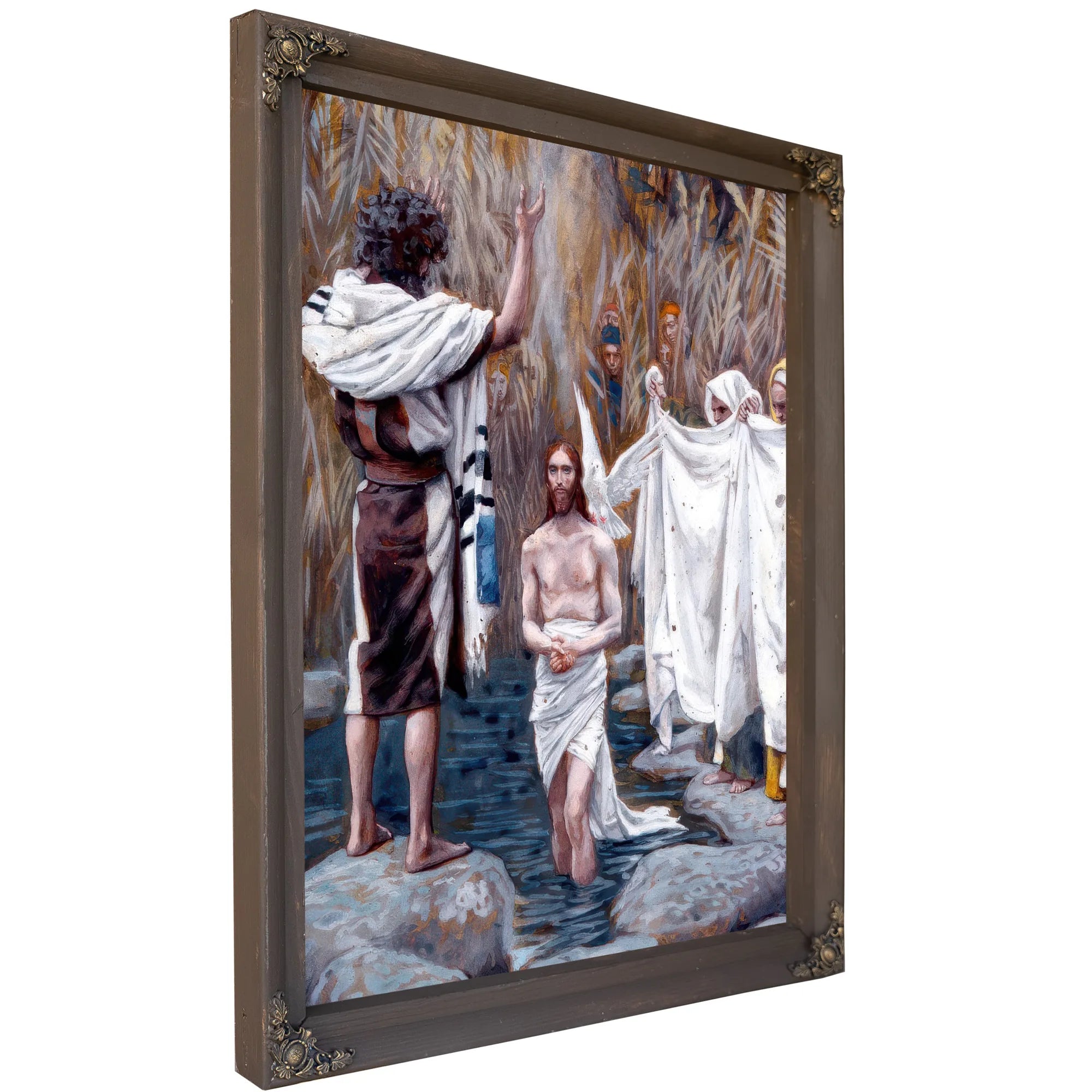 Baptism Of Jesus By James Tissot Fine Art Print