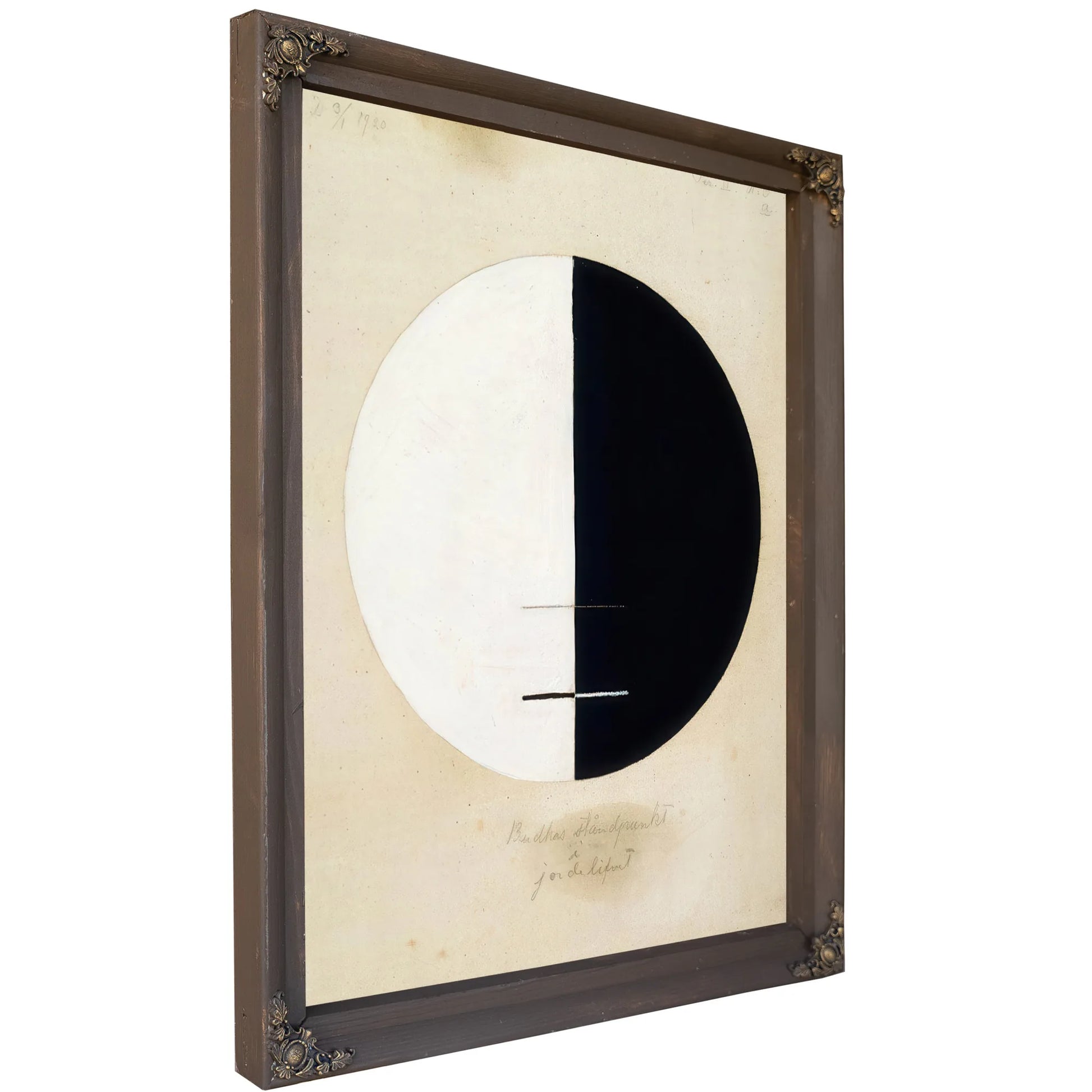 Buddhas Standpoint In The Earthly Life No 3A 1920 By Hilma Af Klint Fine Art Print