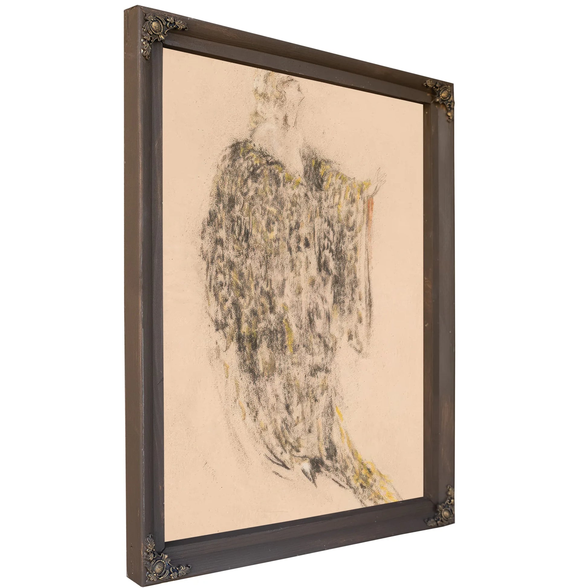 Robed Woman By Louis Icart Fine Art Print