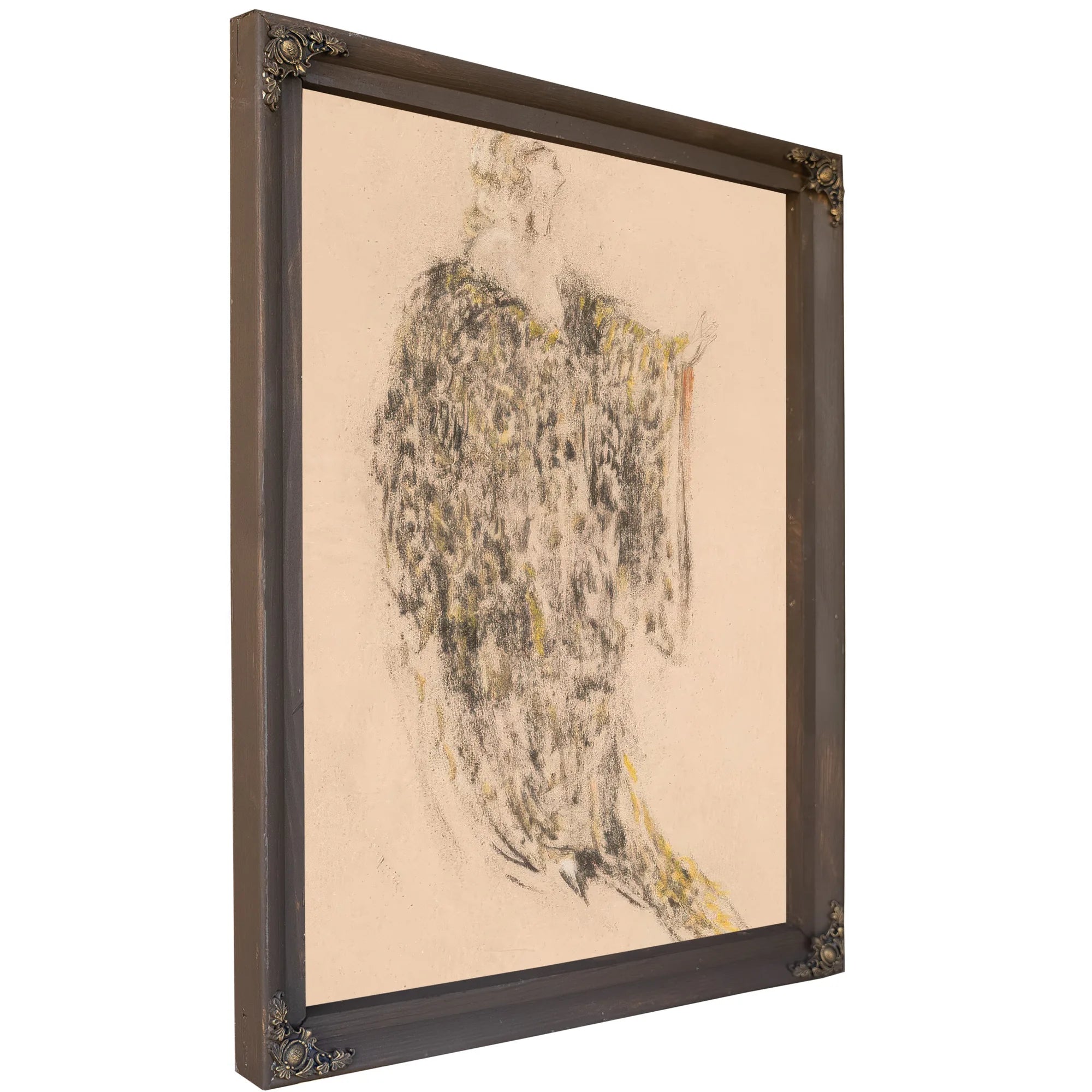 Robed Woman By Louis Icart Fine Art Print