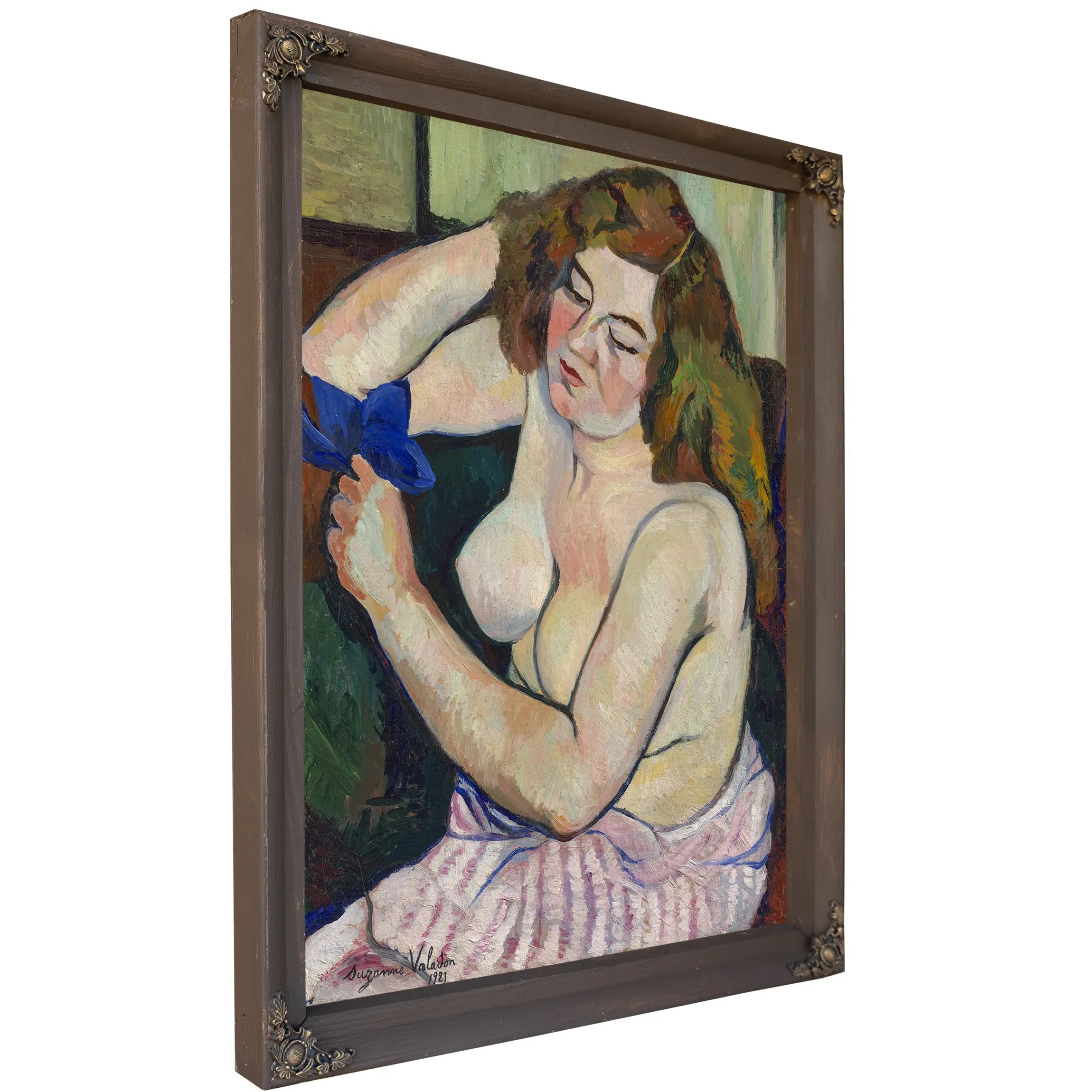 Femme Nue Assise 1921 by Suzanne Valadon