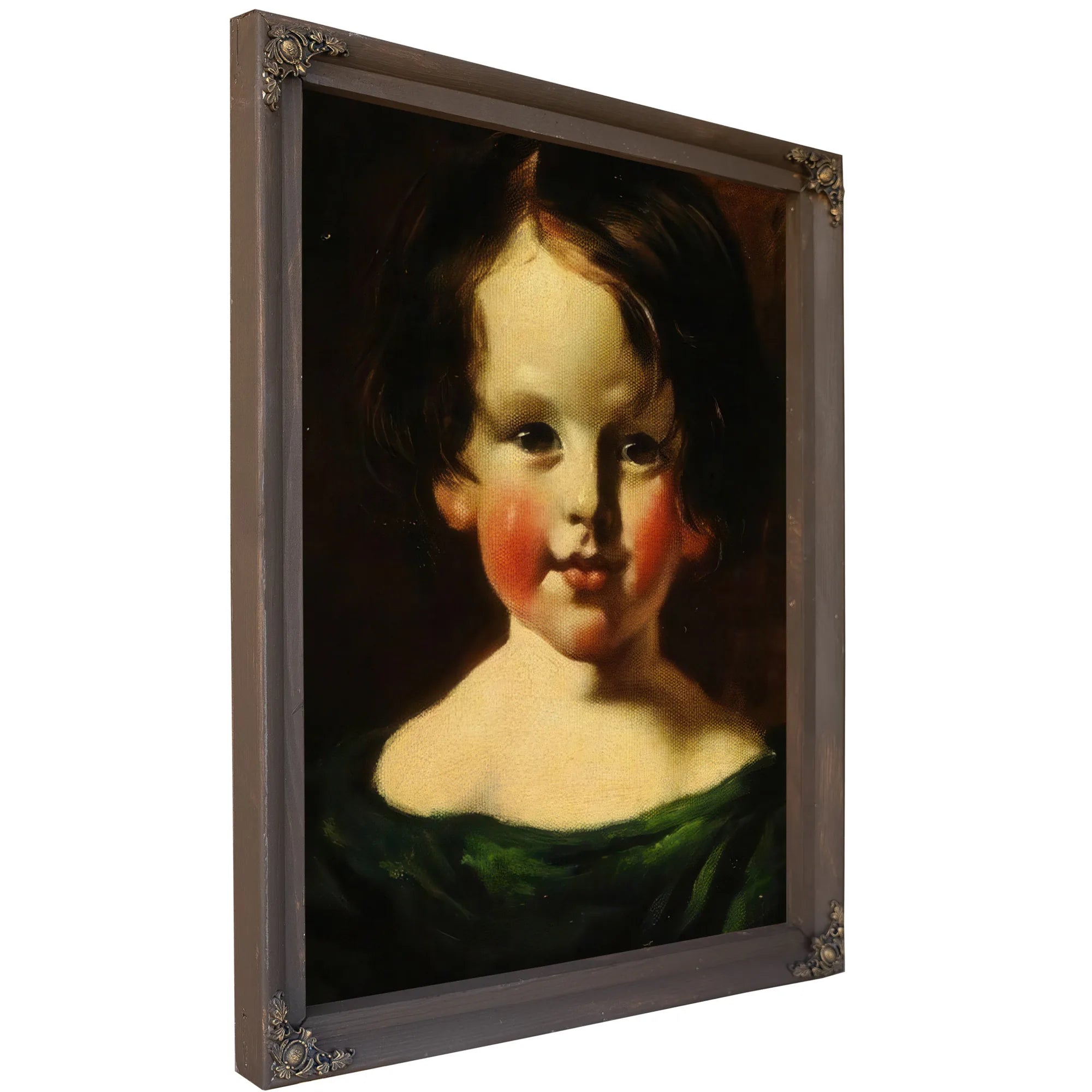 Head Of A Girl By William Etty Fine Art Print