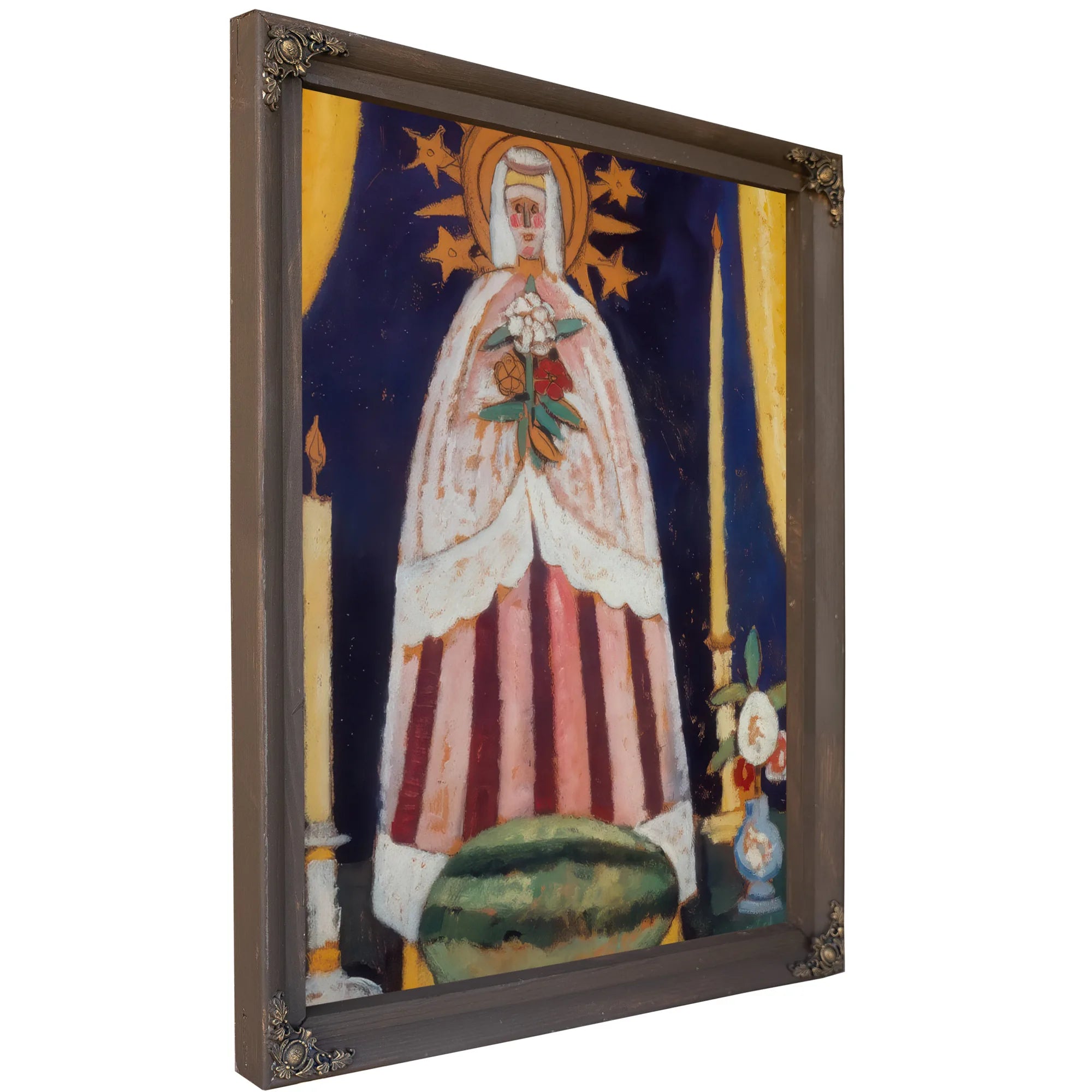Blessing The Melon The Indians Bring The Harvest By Marsden Hartley Fine Art Print