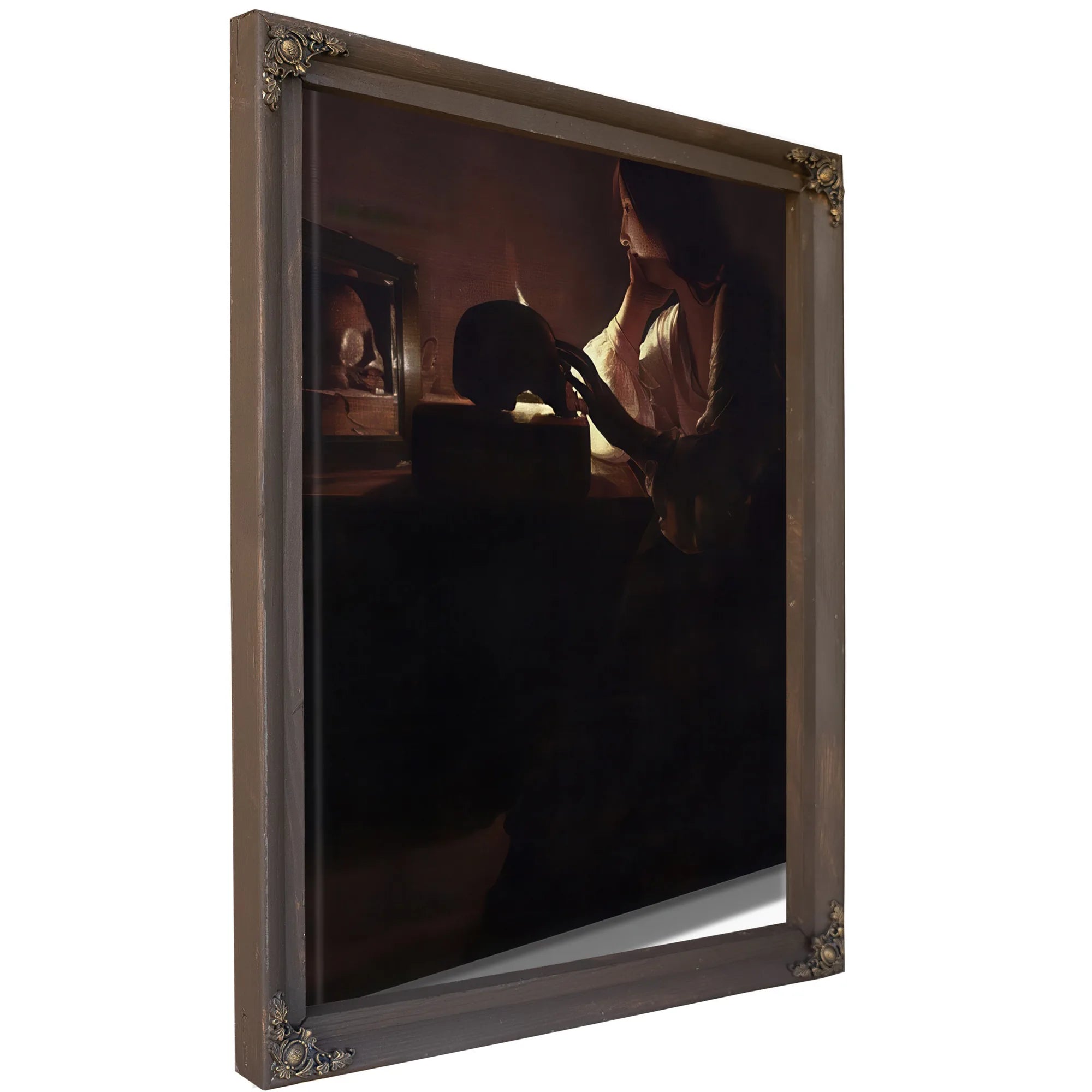 The Repentant Magdalene 1640 By Georges De Latour Fine Art Print