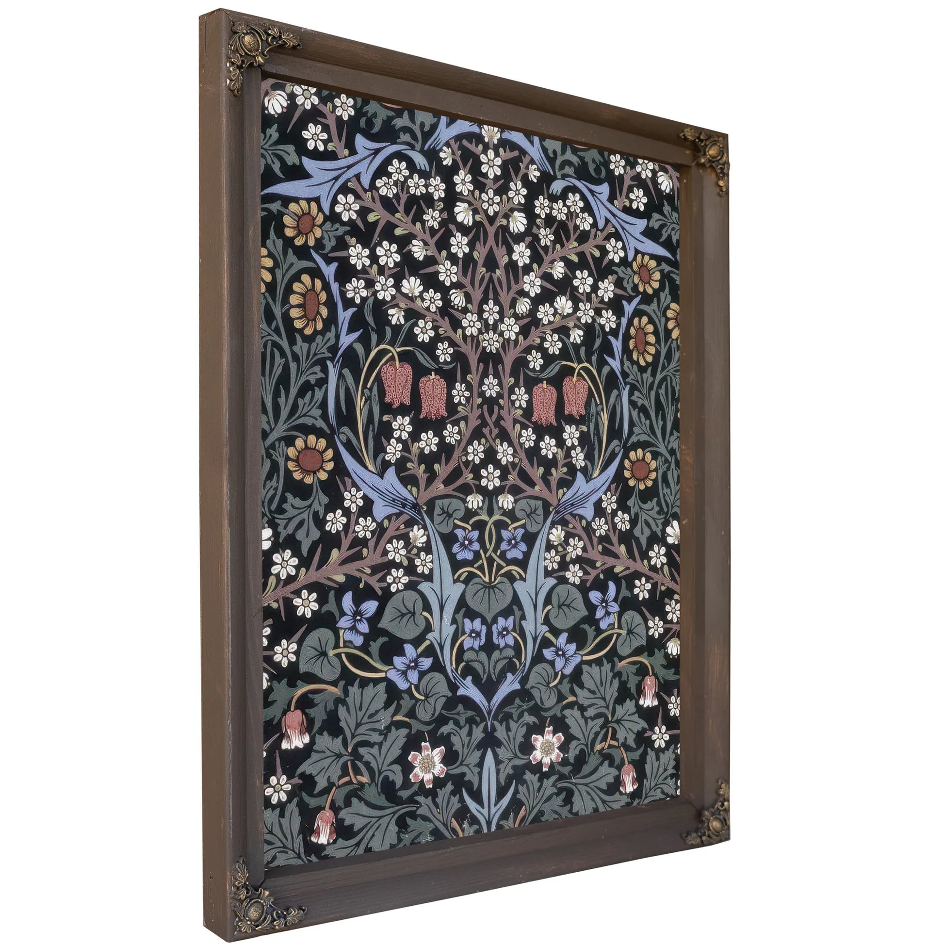 Blackthorn Wallpaper By William Morris Fine Art Print