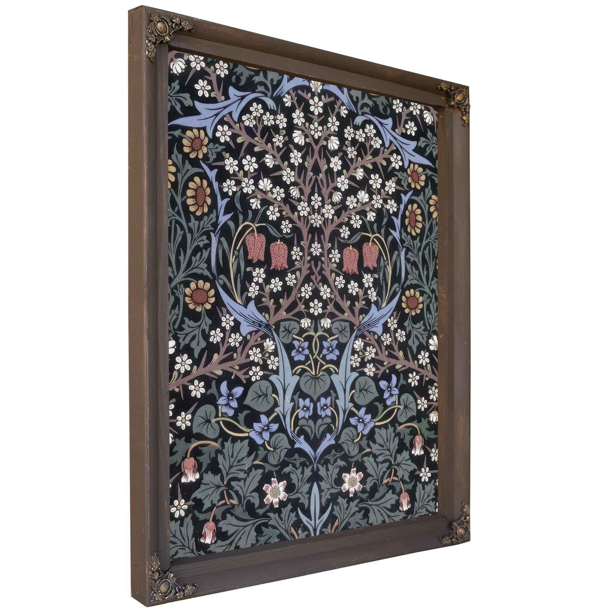 Blackthorn Wallpaper By William Morris Fine Art Print