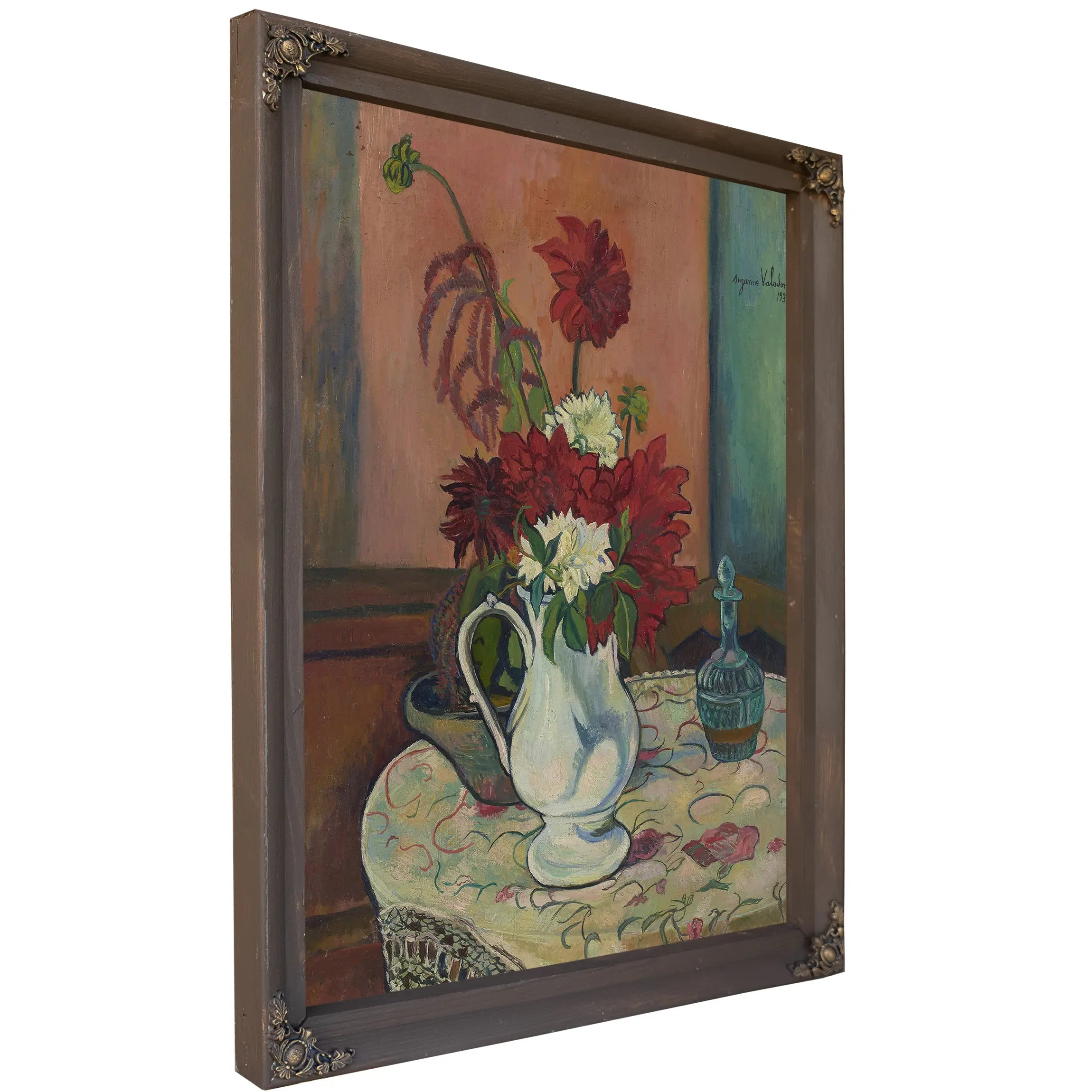 Nature Morte Au Vase De Fleurs by Suzanne Valadon