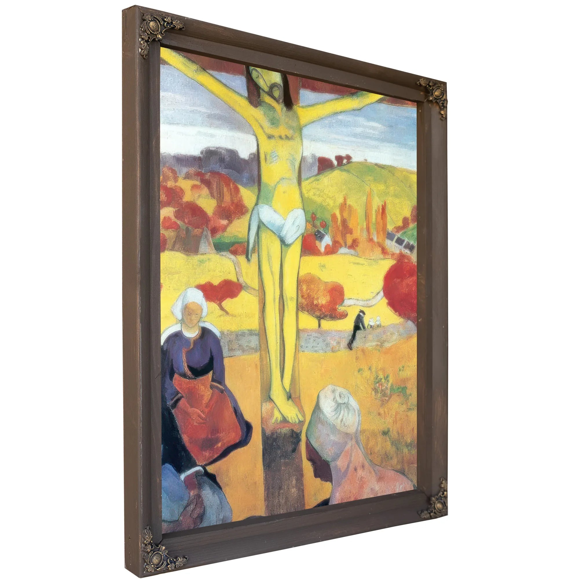 The Yellow Christ by Paul Gauguin Fine Art Print