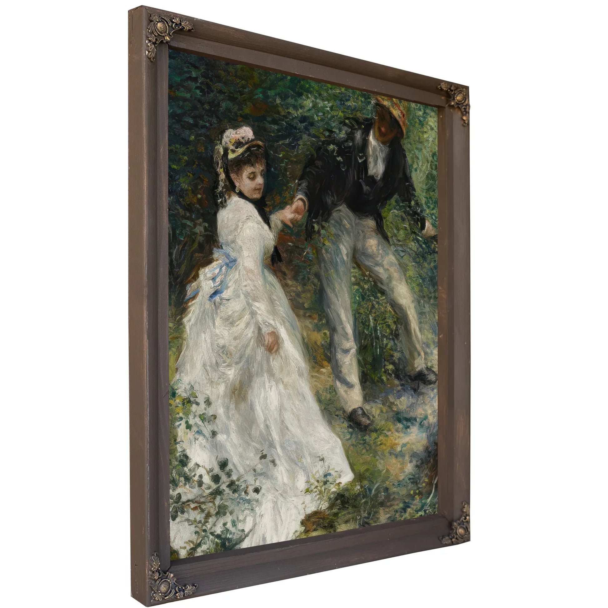 La Promenade 1 By Pierre Auguste Renoir Fine Art Print