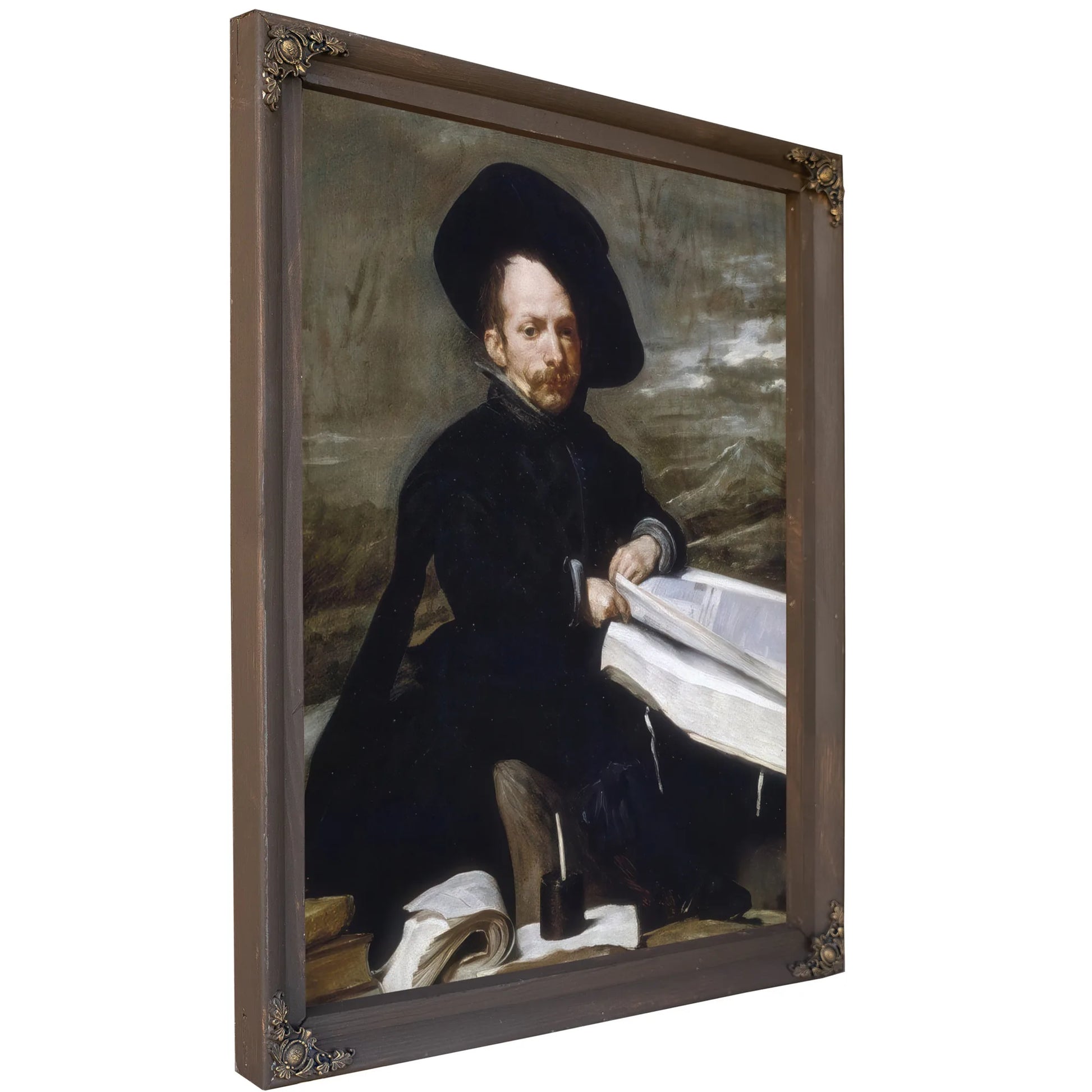 The Jester Don Diego De Acedo By Diego Velazquez Fine Art Print