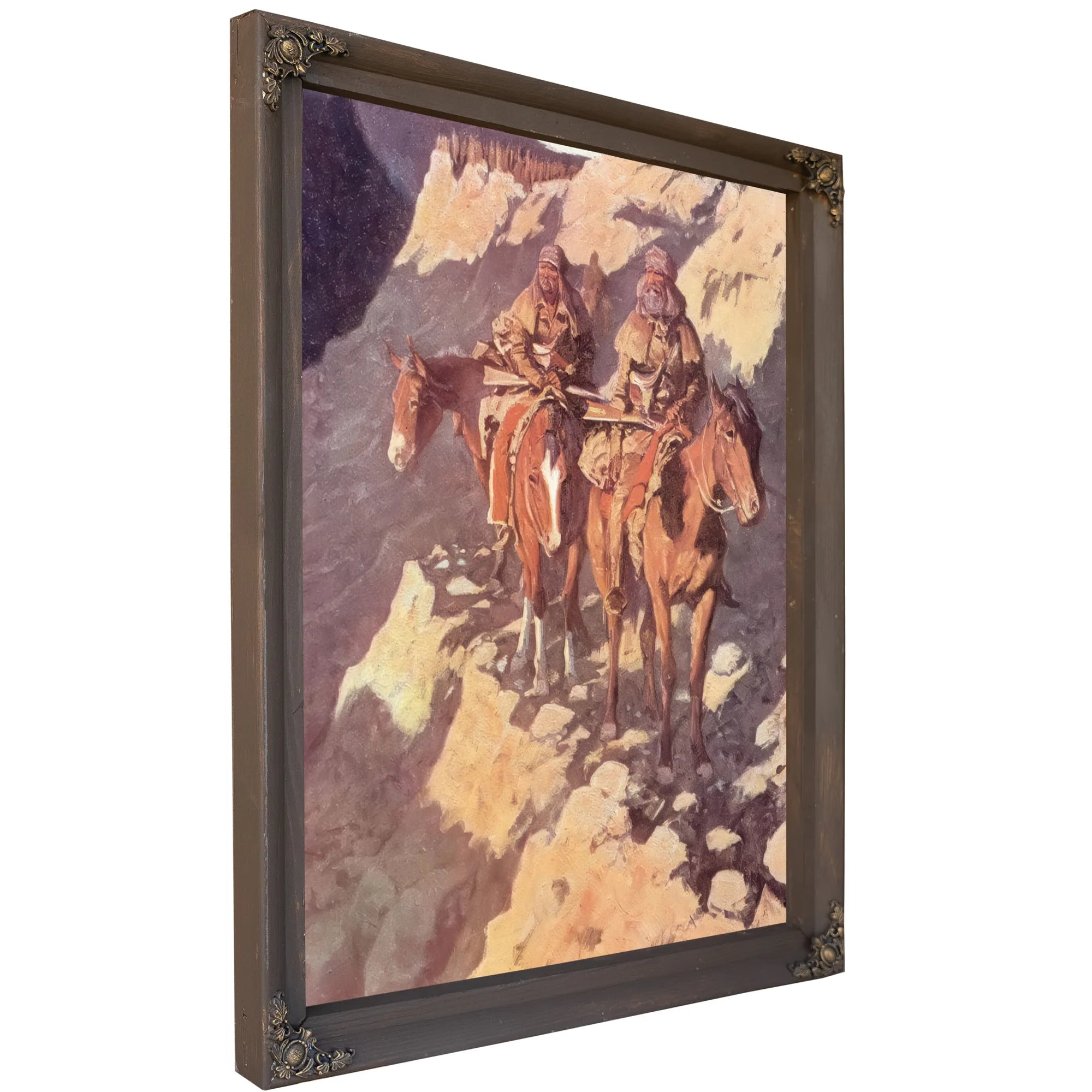 The Unknown Explorers By Frederic Remington Fine Art Print