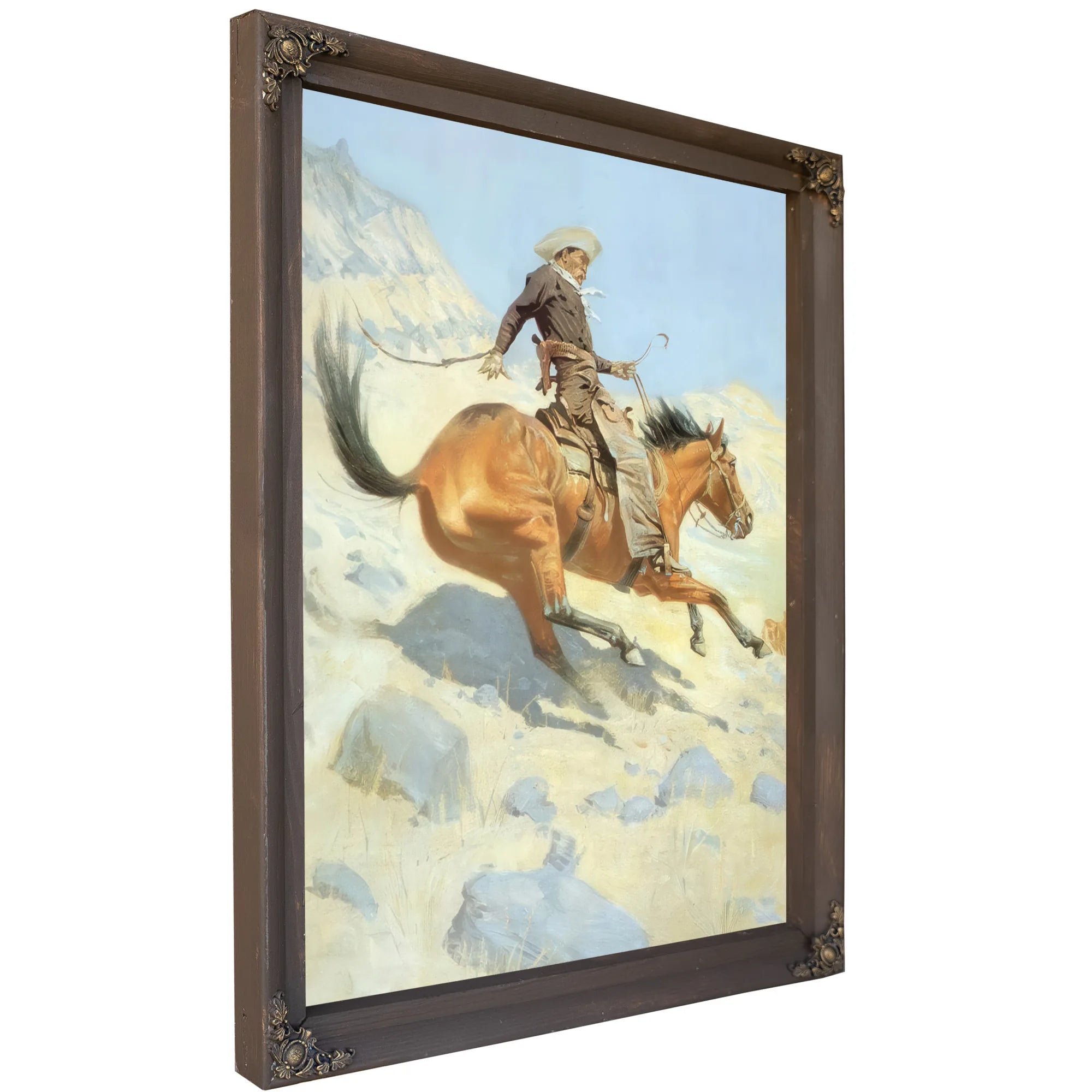 The Cow Boy By Frederic Remington Fine Art Print