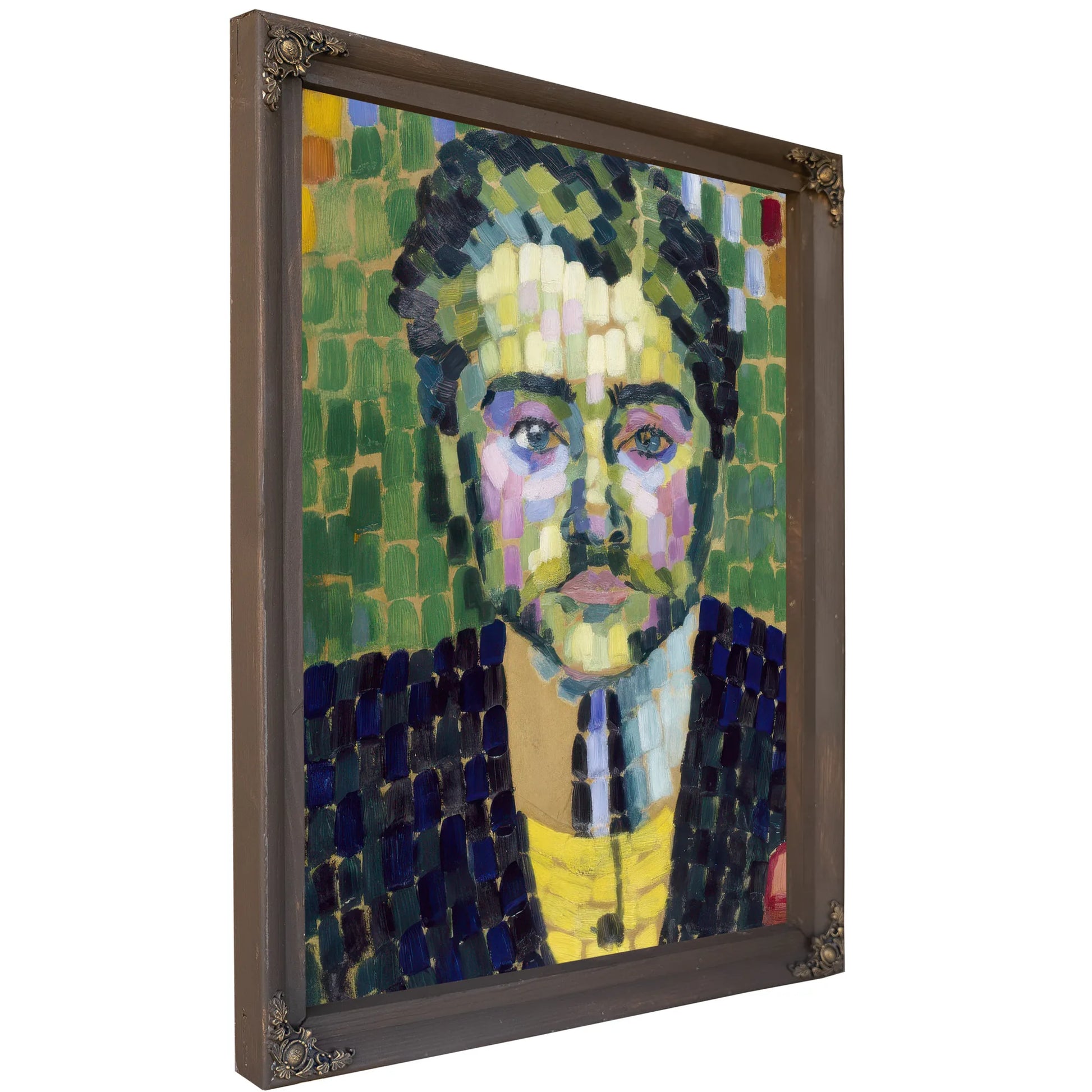 Jean Metzinger By Robert Delaunay Fine Art Print