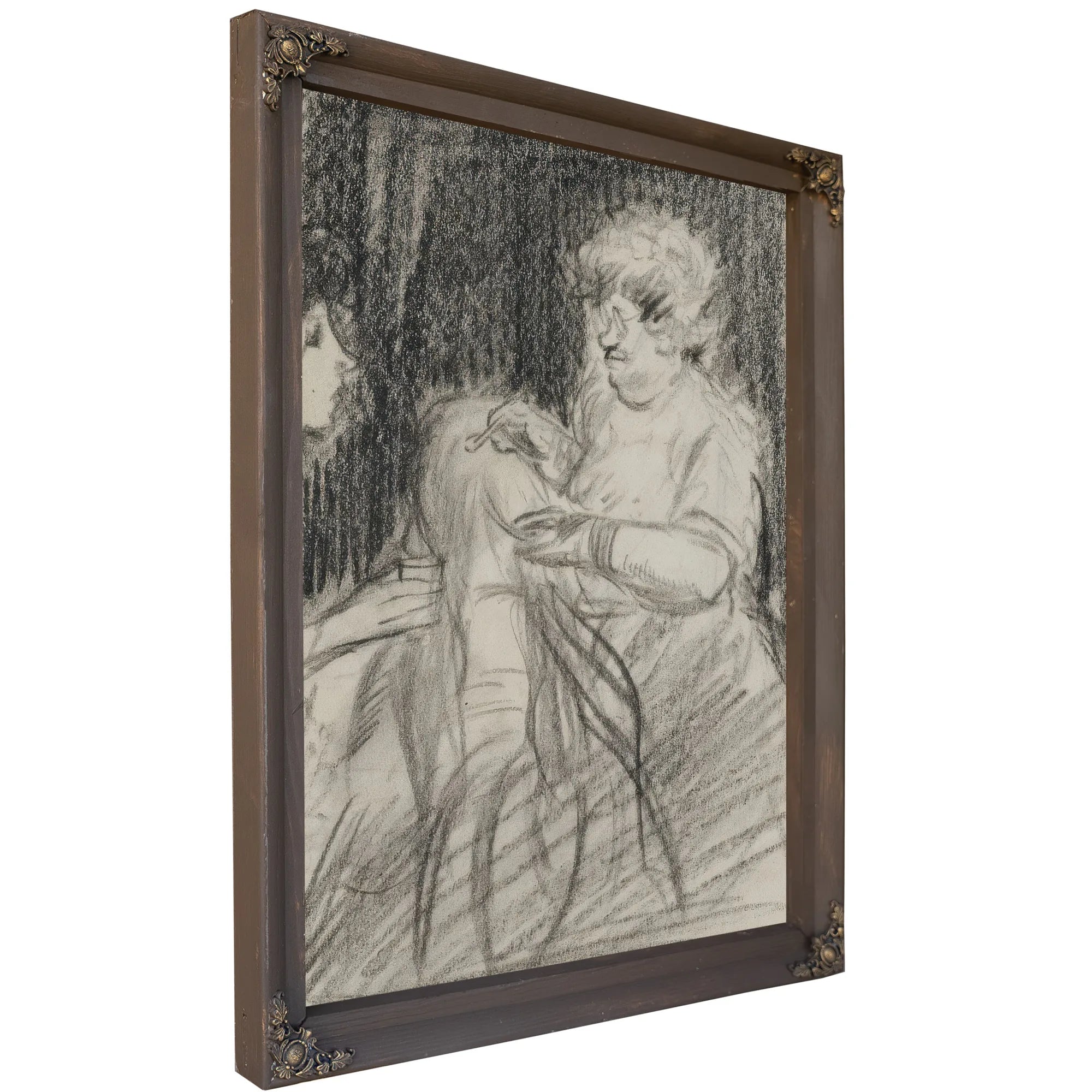 Study For Hairdresser's Window By John Sloan Fine Art Print