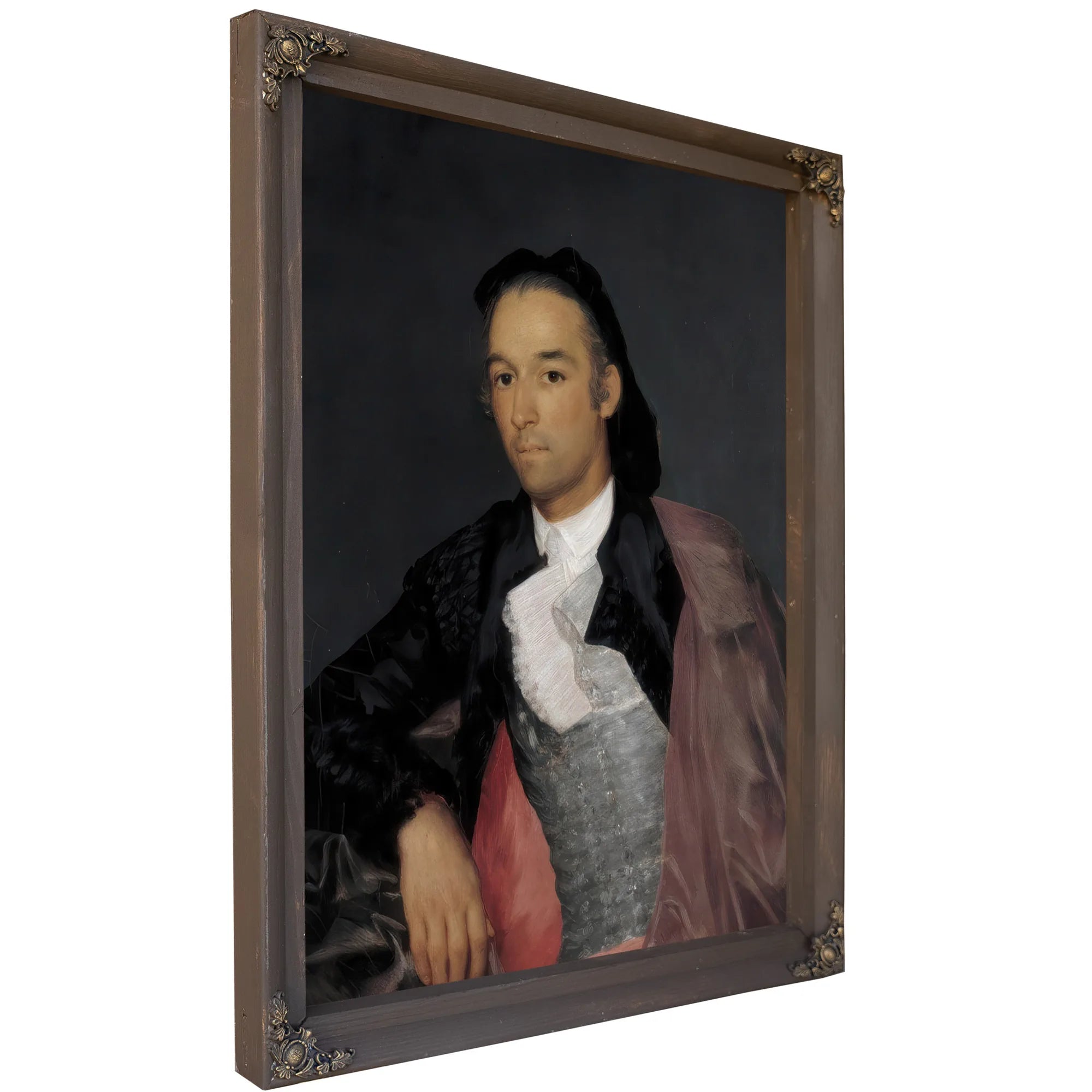 Portrait Of The Matador Pedro Romero By Francisco De Goya Fine Art Print