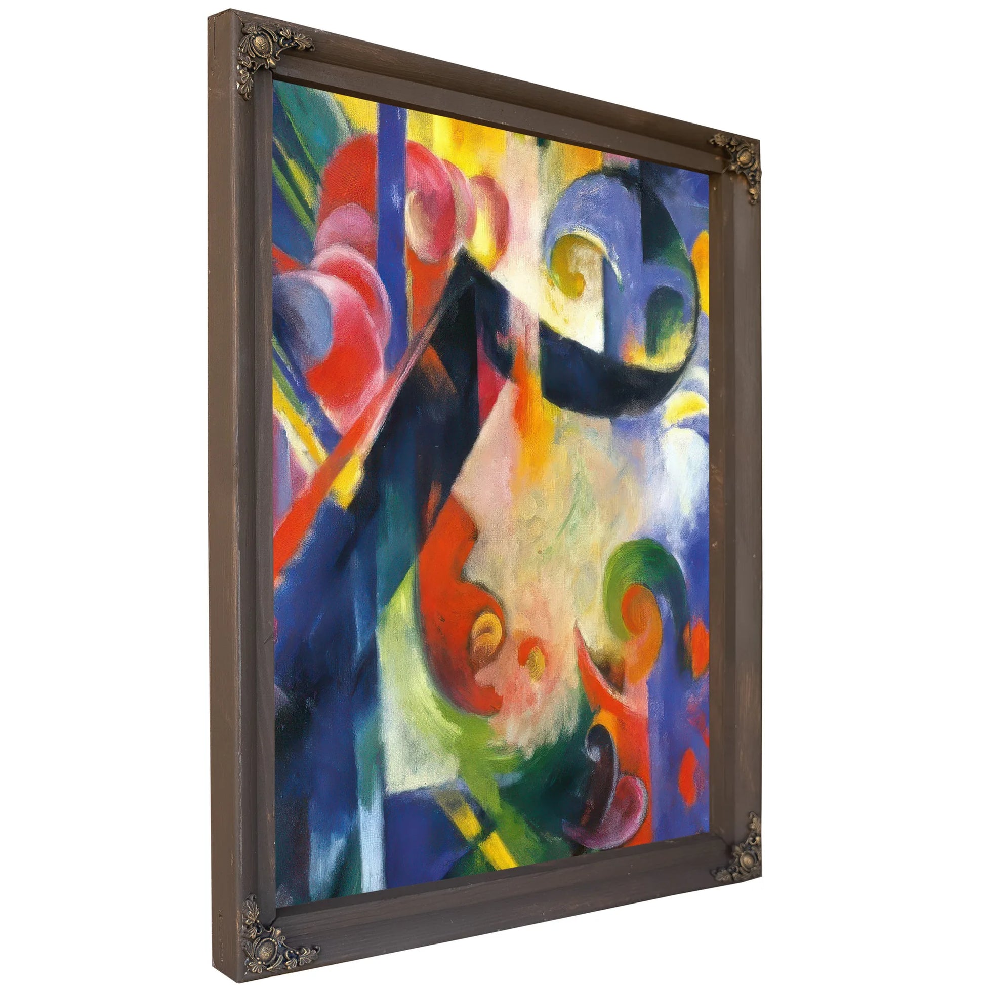 Broken Forms By Franz Marc Fine Art Print