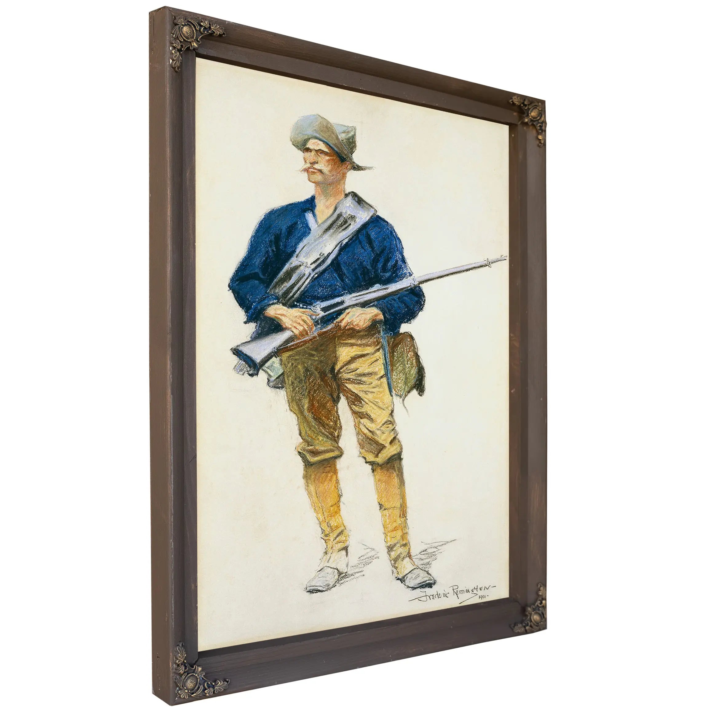 The Infantry Soldier by Frederic Remington