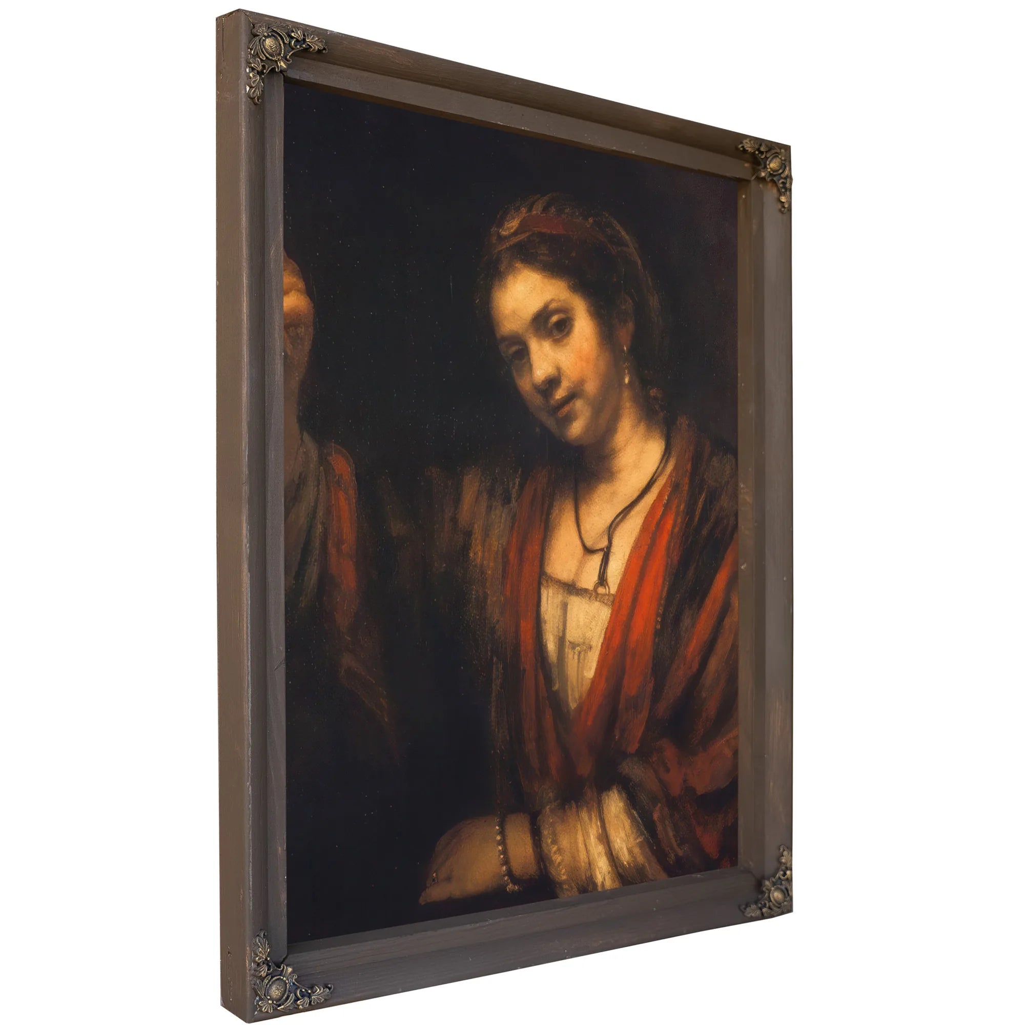 Portrait Of Hendrickje Stoffels By Rembrandt Fine Art Print