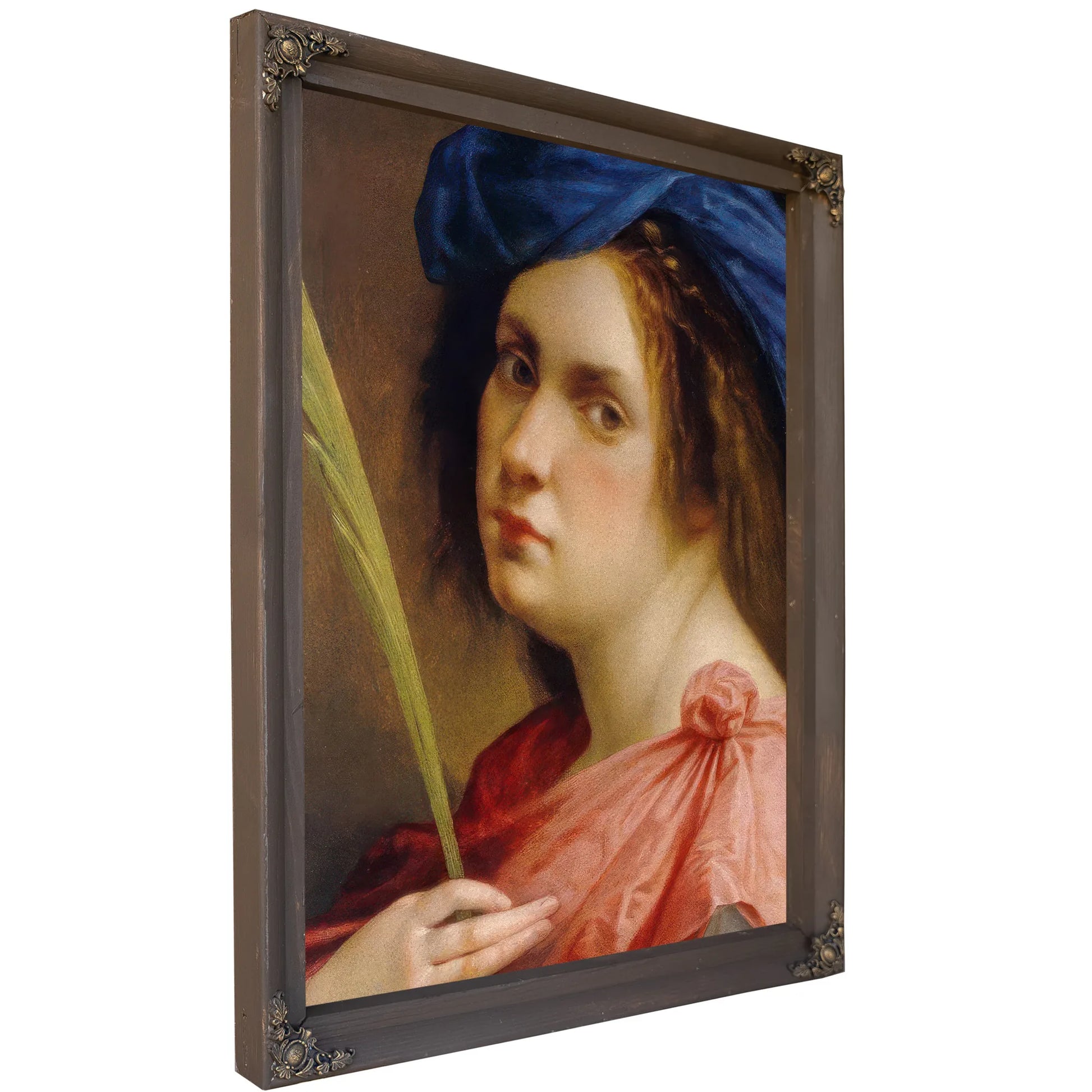Self Portrait As A Female Martyr 1615 By Artemisia Gentileschi Fine Art Print