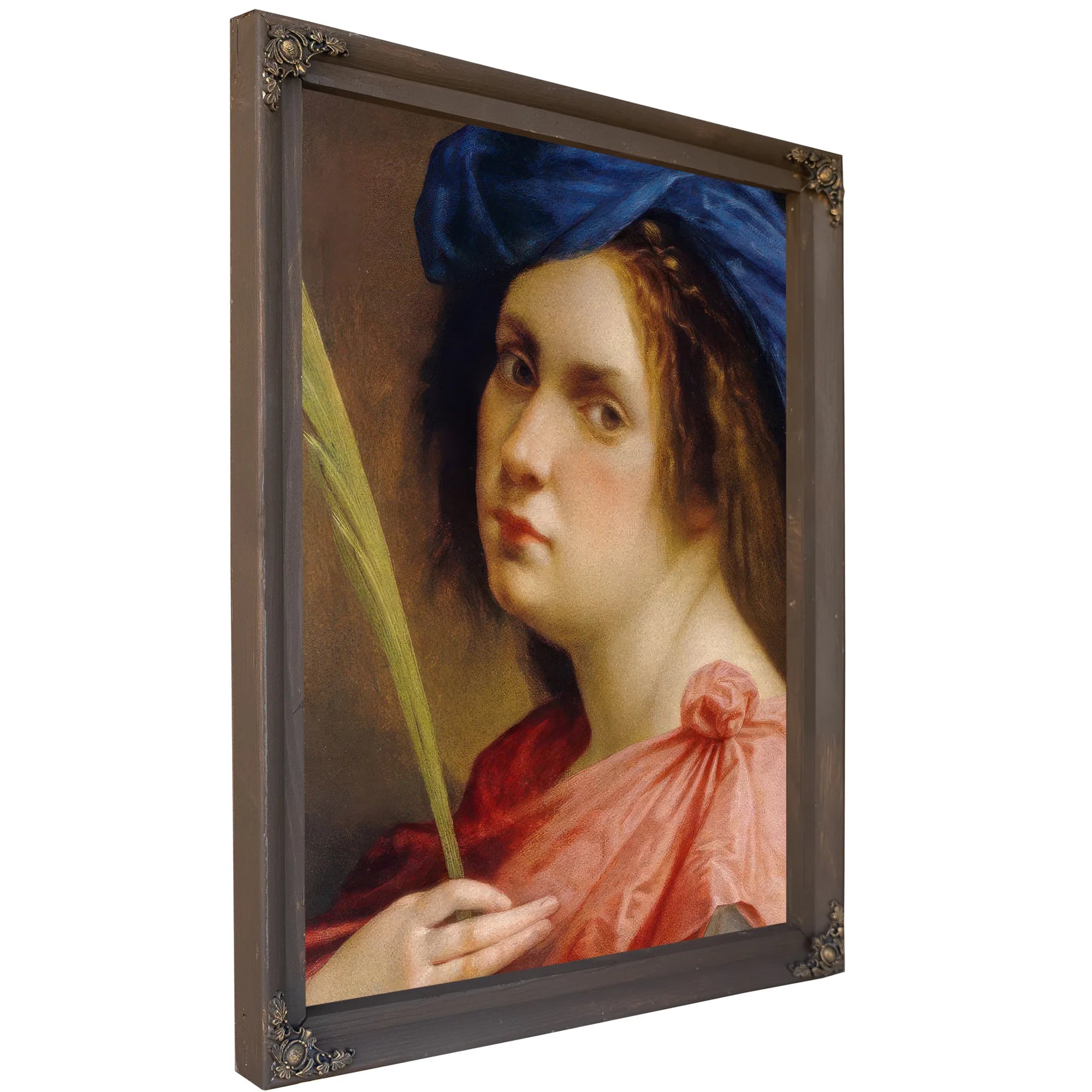 Self Portrait As A Female Martyr 1615 By Artemisia Gentileschi Fine Art Print