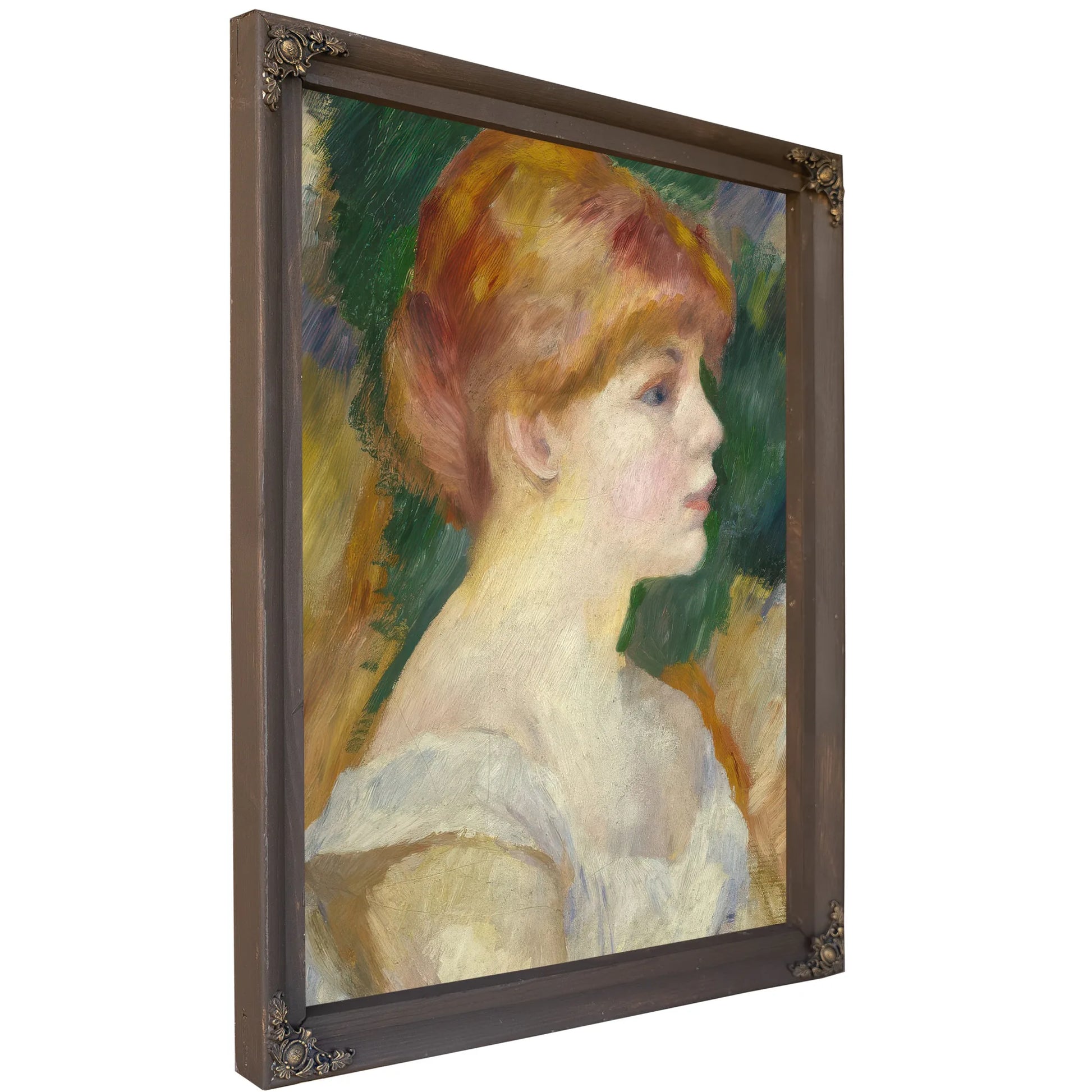 Suzanne Valadon By Pierre Auguste Renoir Fine Art Print