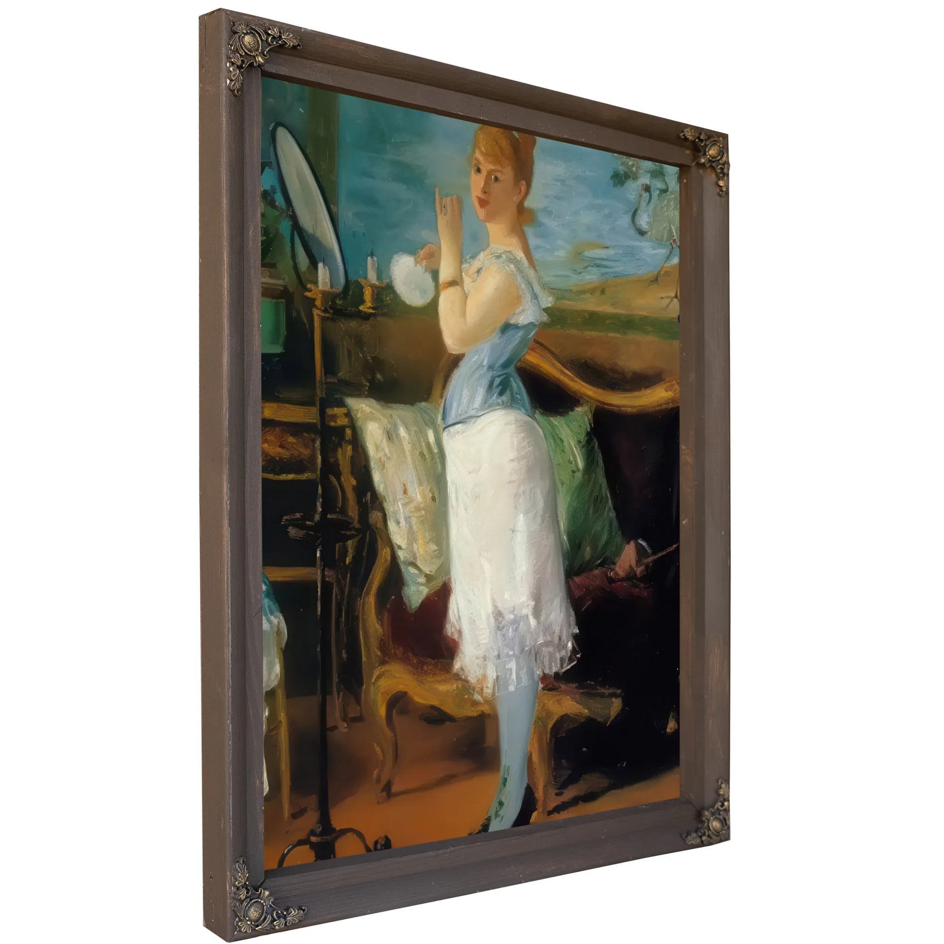 Nana 1877 By Edouard Manet Fine Art Print