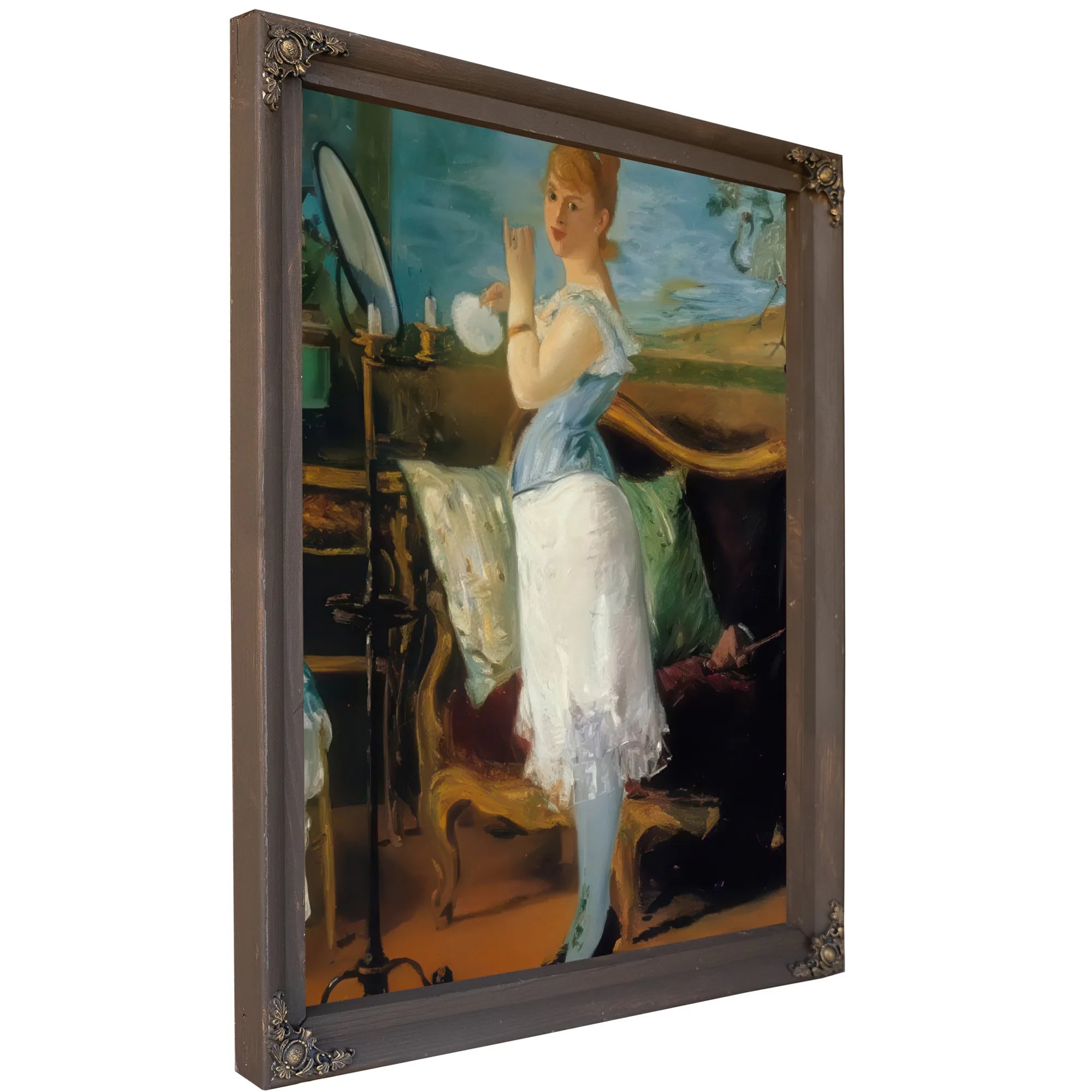 Nana 1877 By Edouard Manet Fine Art Print