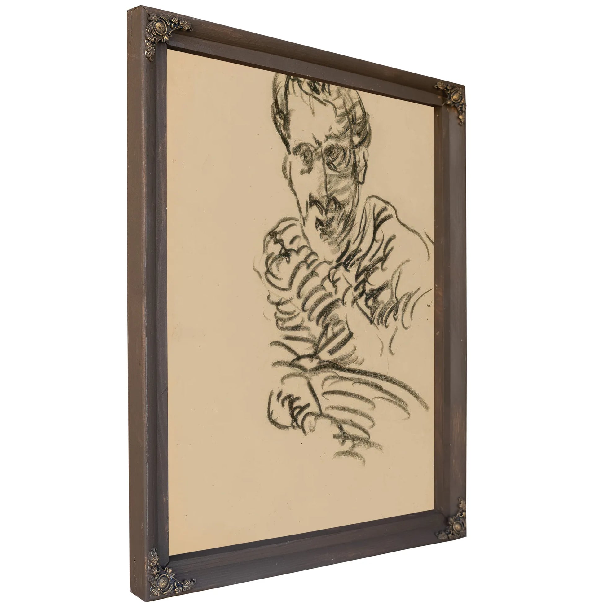 Self Portrait By Marsden Hartley Fine Art Print