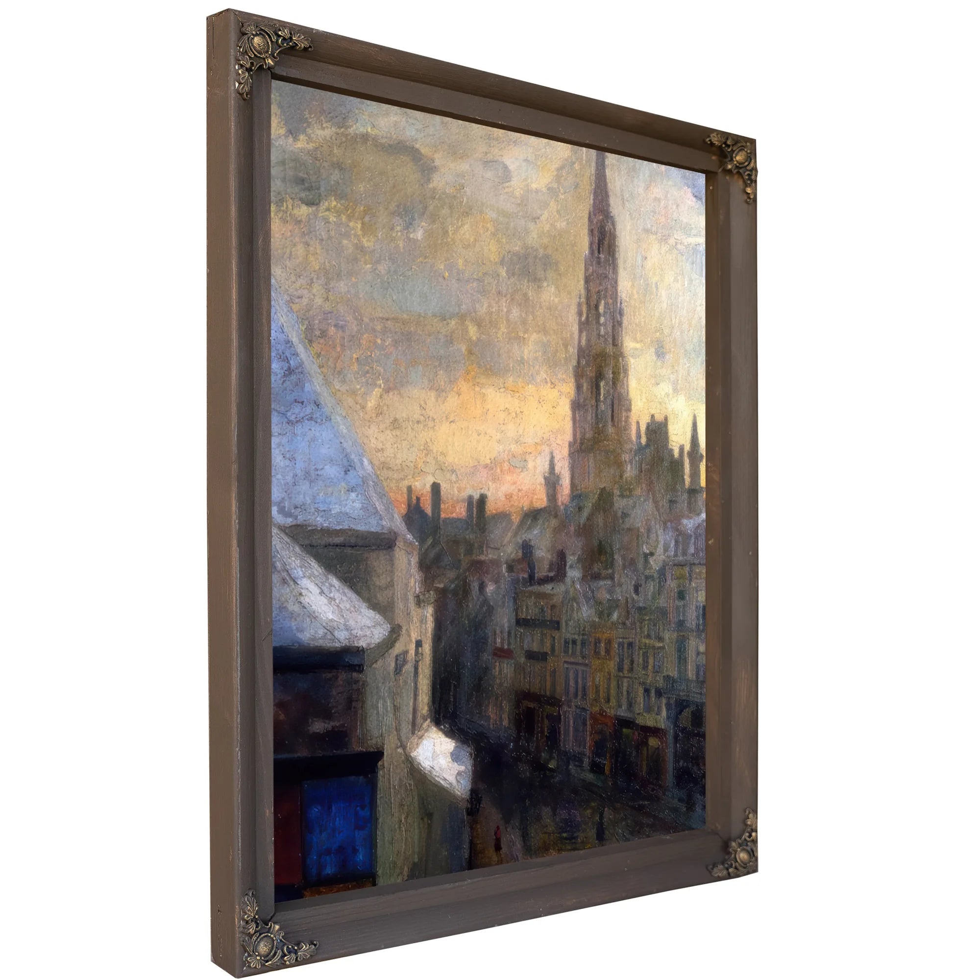 Brussels Town Hall By James Ensor Fine Art Print