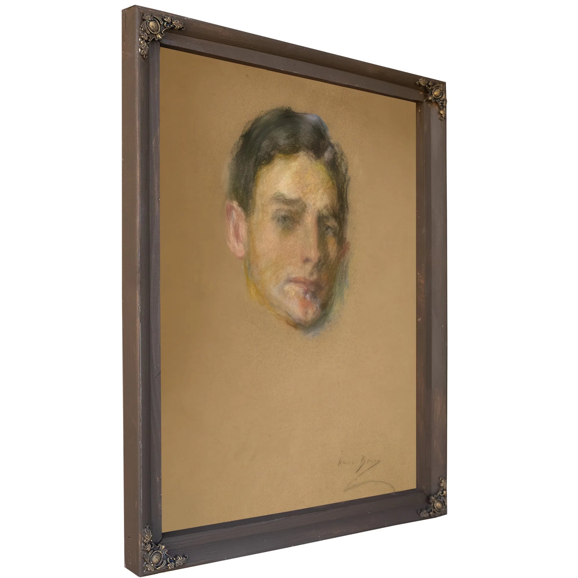 Head Study By Alice Pike Barney Fine Art Print