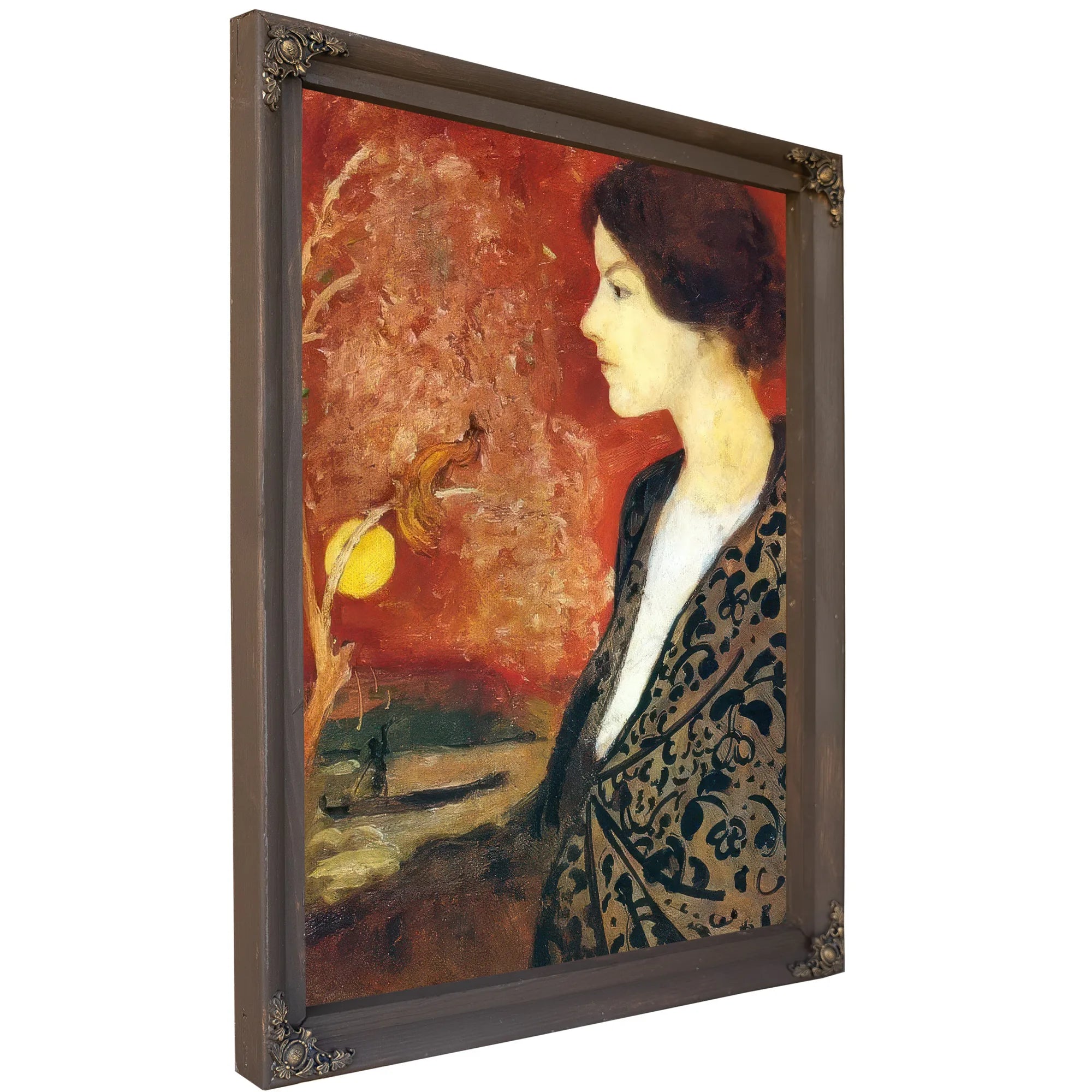 Study For A Portrait Of Elisabeth Gerhardt By August Macke Fine Art Print